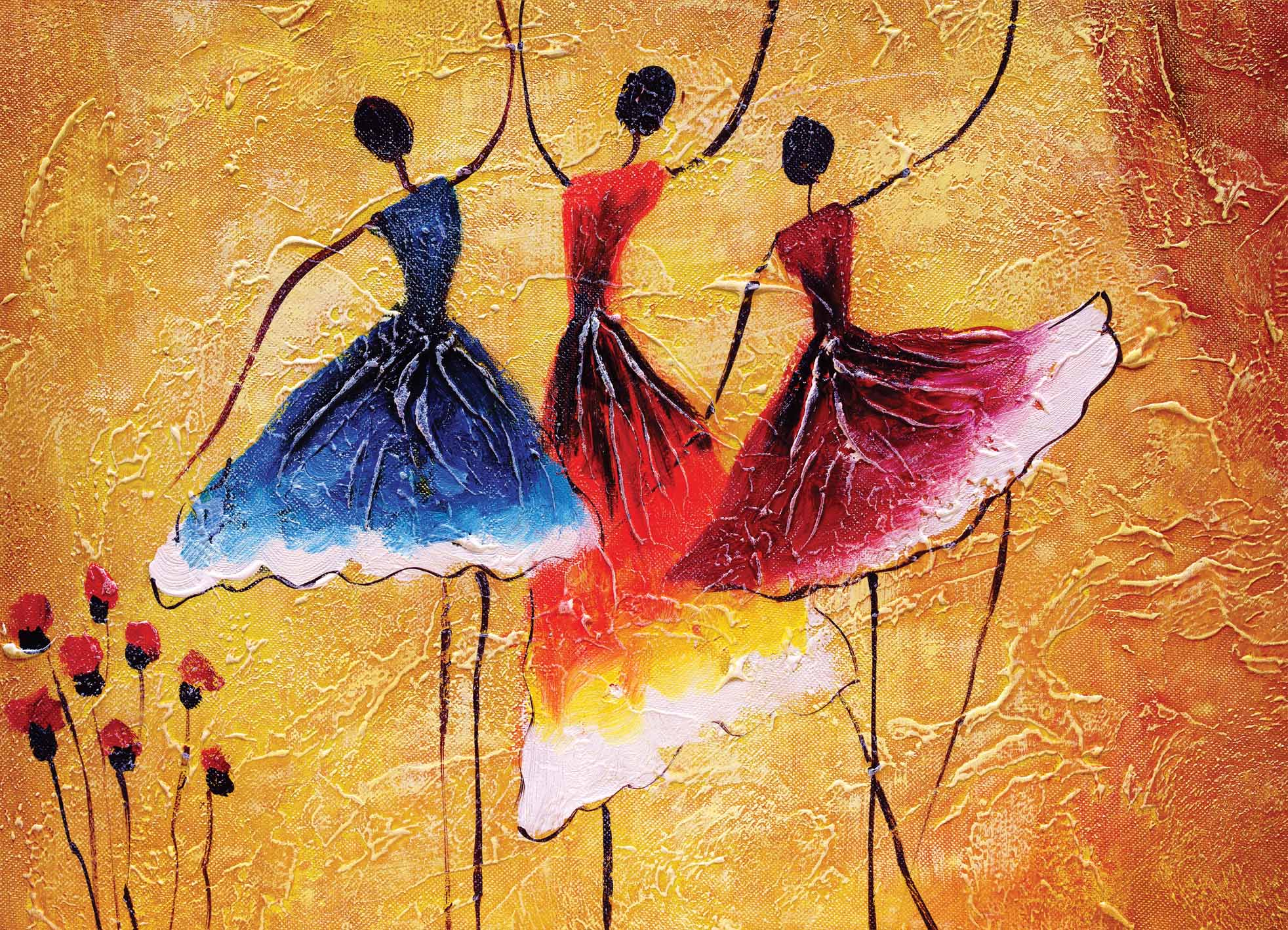 Tapeta Obraz 3 postavy