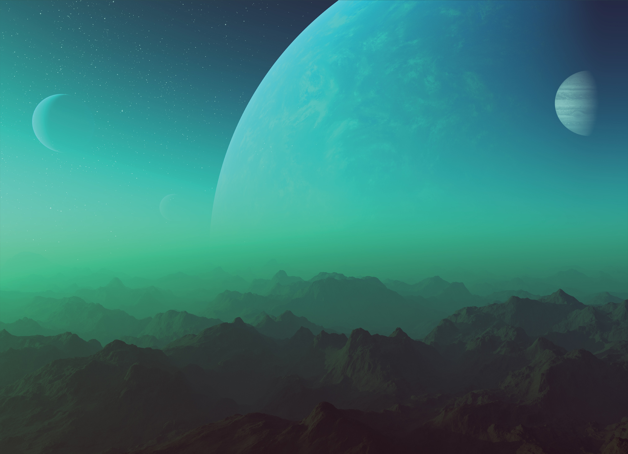 Tapeta Vesmír planeta