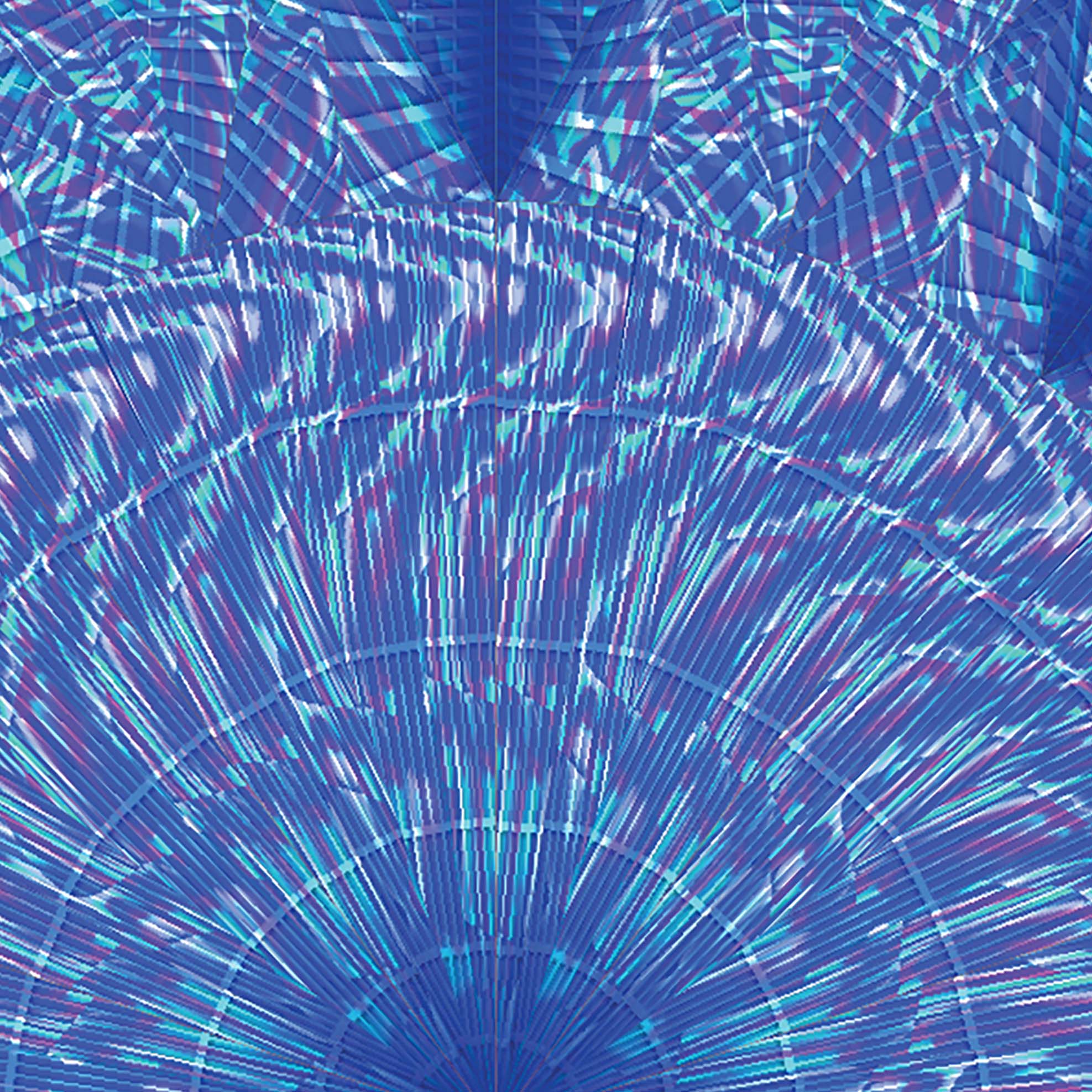 Tapeta Mandala modrá