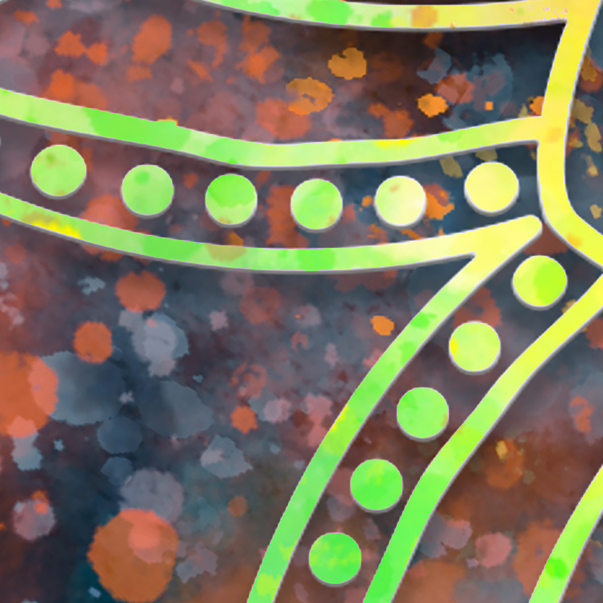 Tapeta Mandala letní