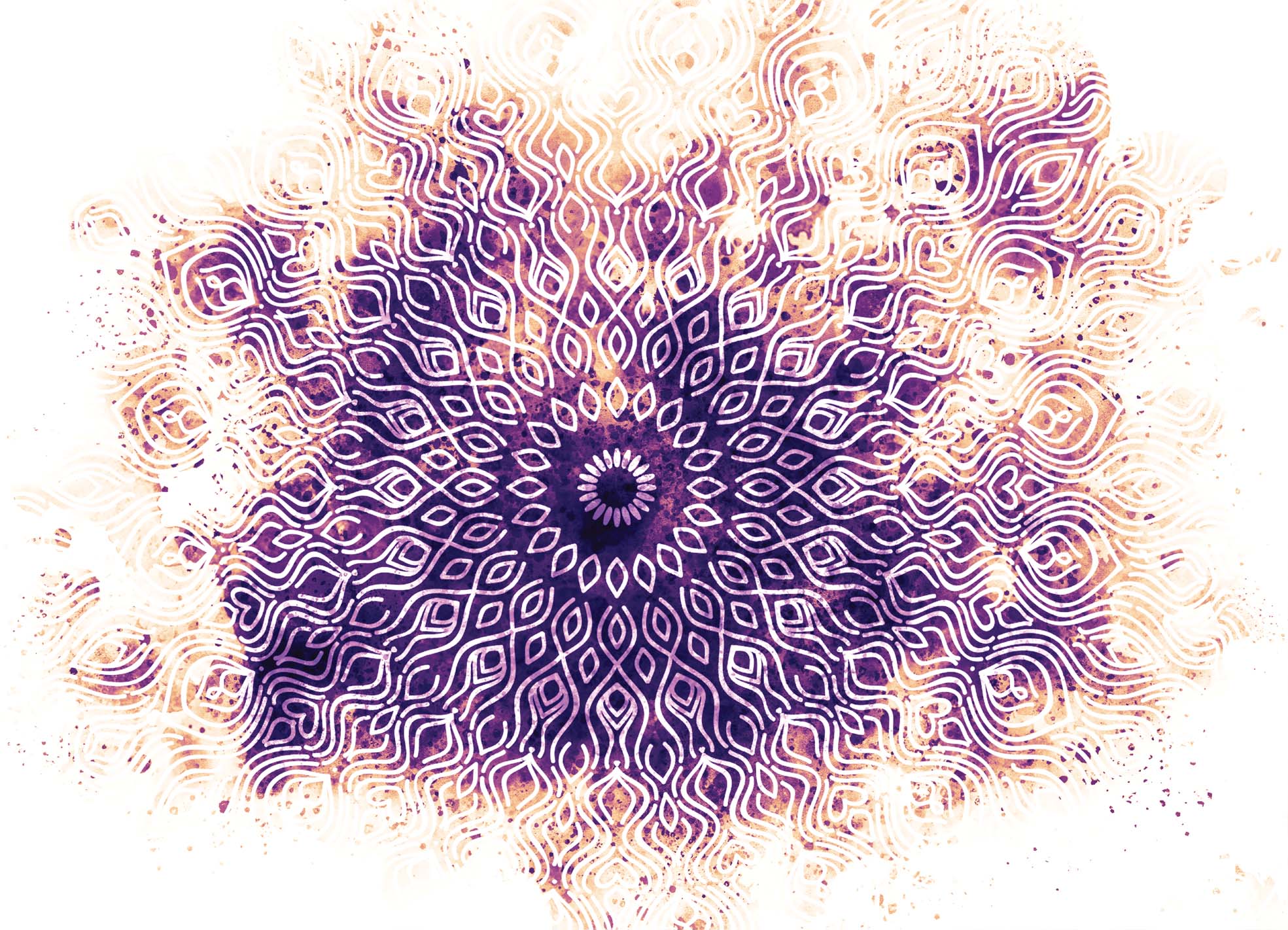 Tapeta Mandala moderní