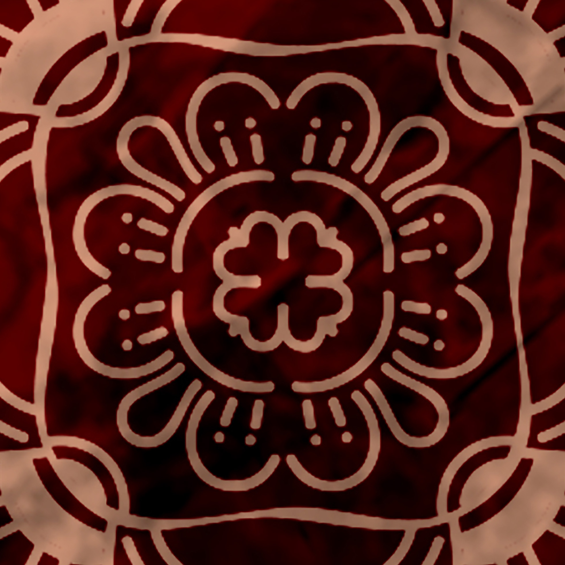 Tapeta Mandala vínová