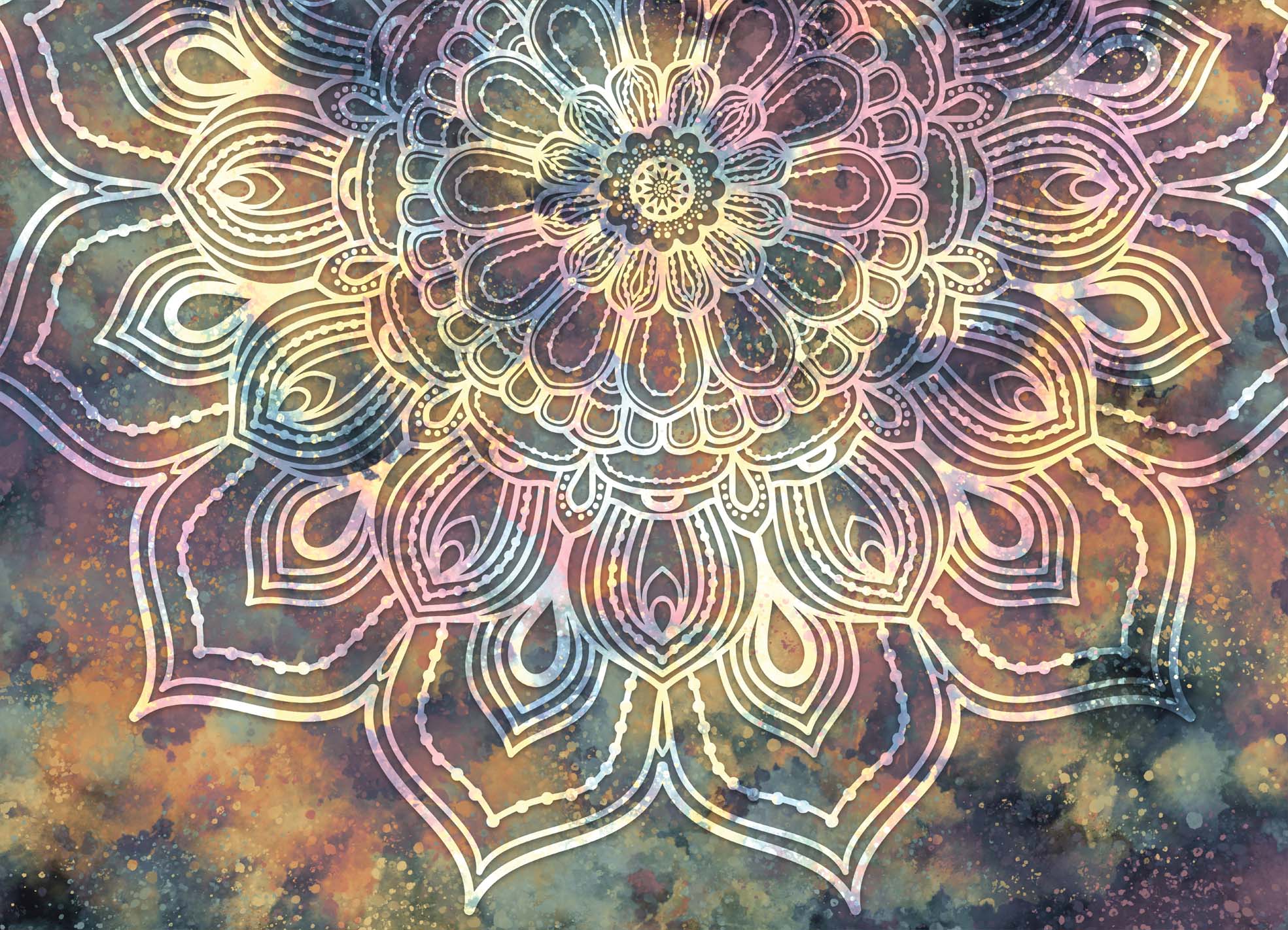 Tapeta Mandala pozitivní