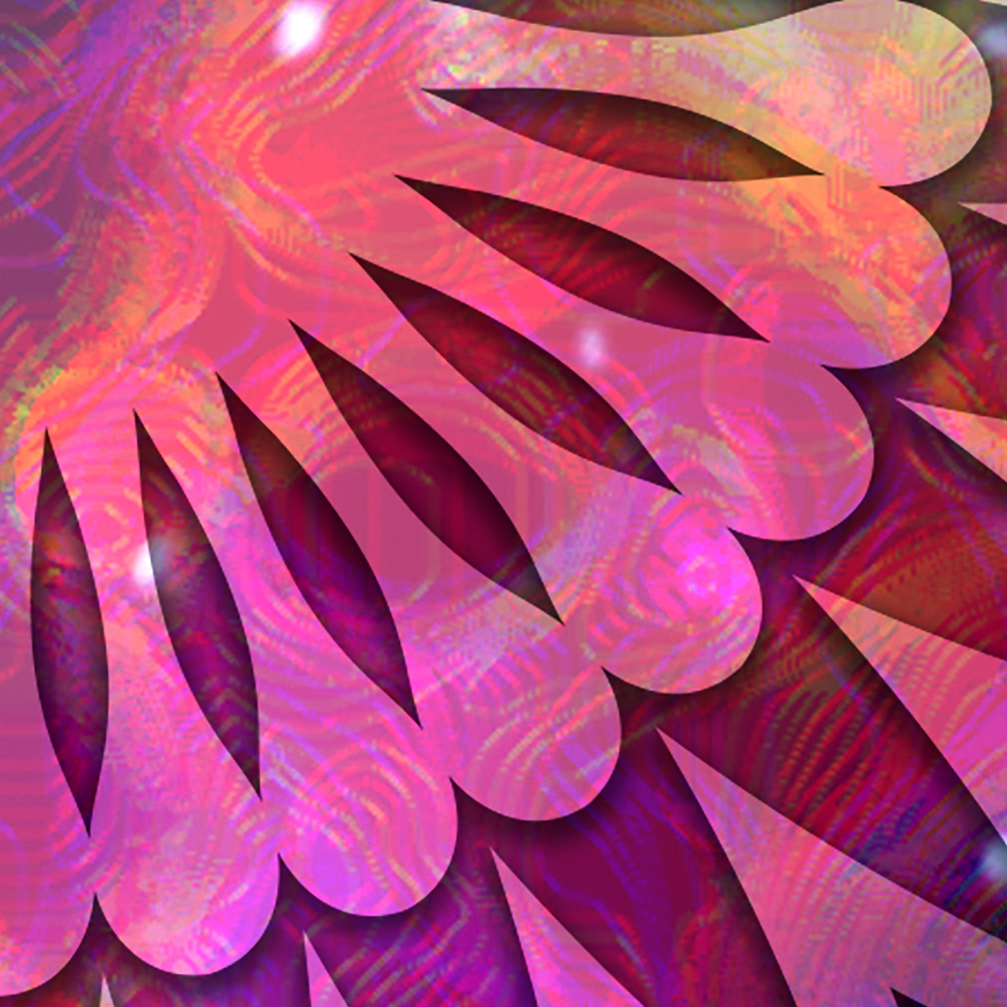 Tapeta Mandala duhová