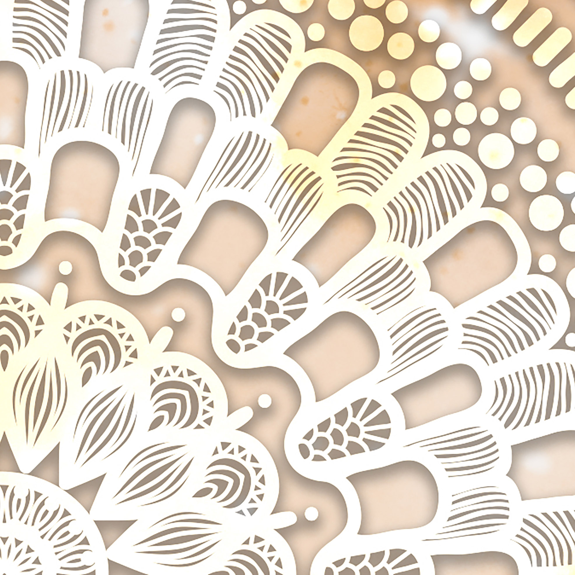 Tapeta Mandala květina