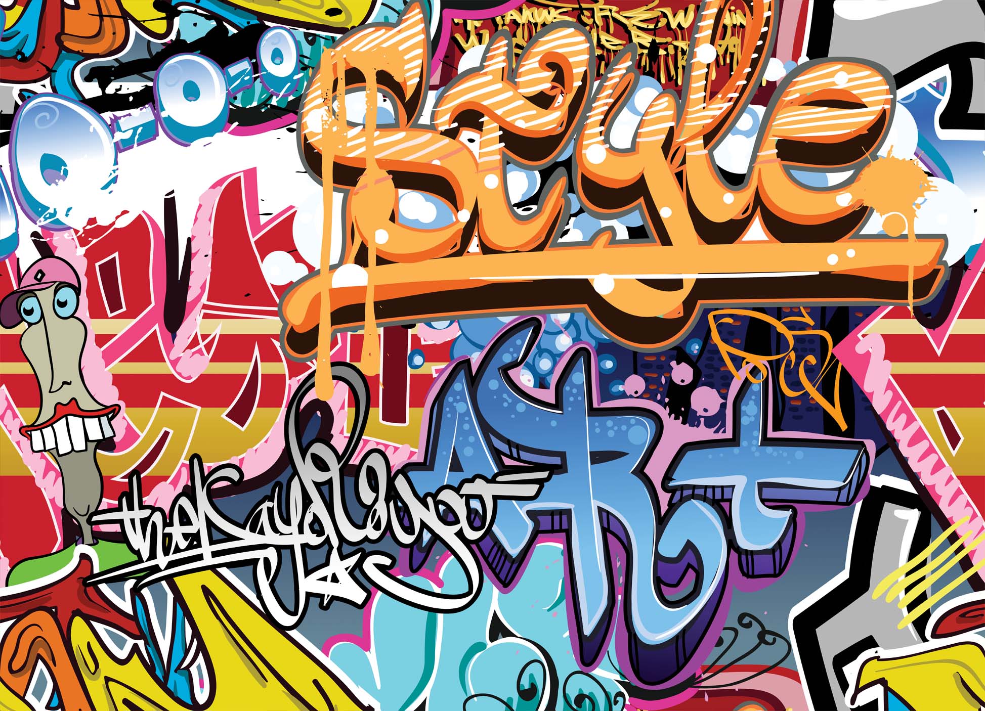 Tapeta Graffiti