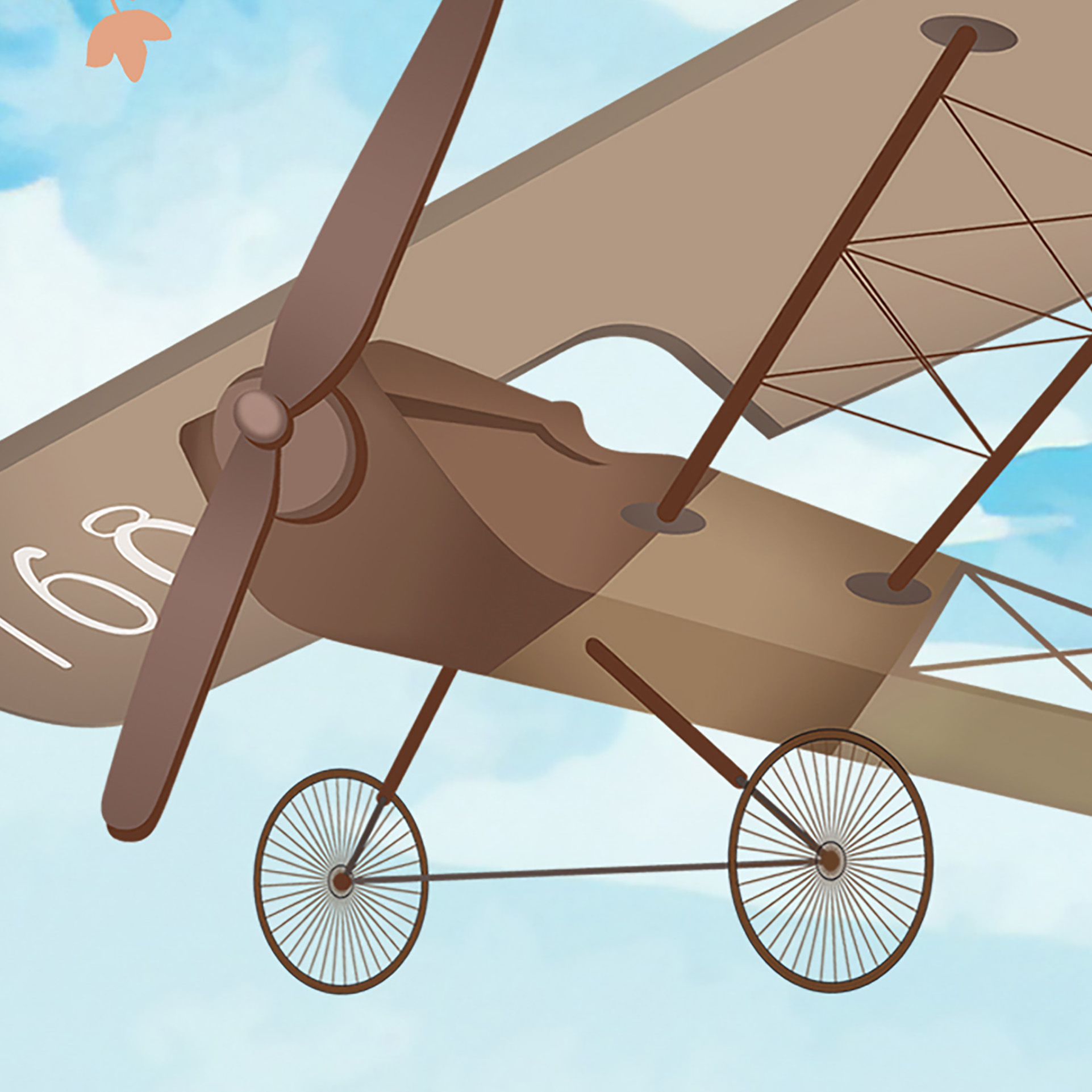 Dětská tapeta Hory