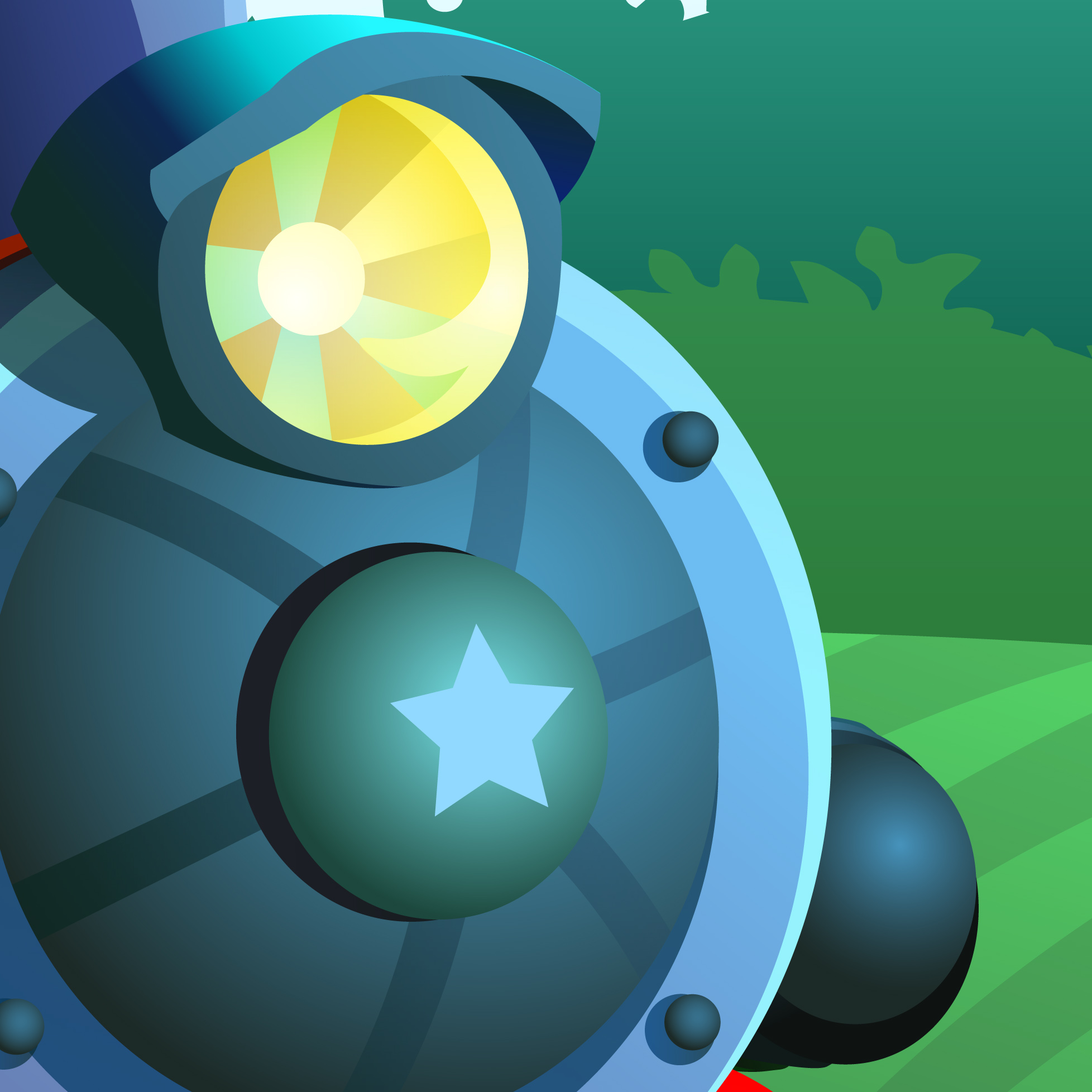 Dětská tapeta Vláček