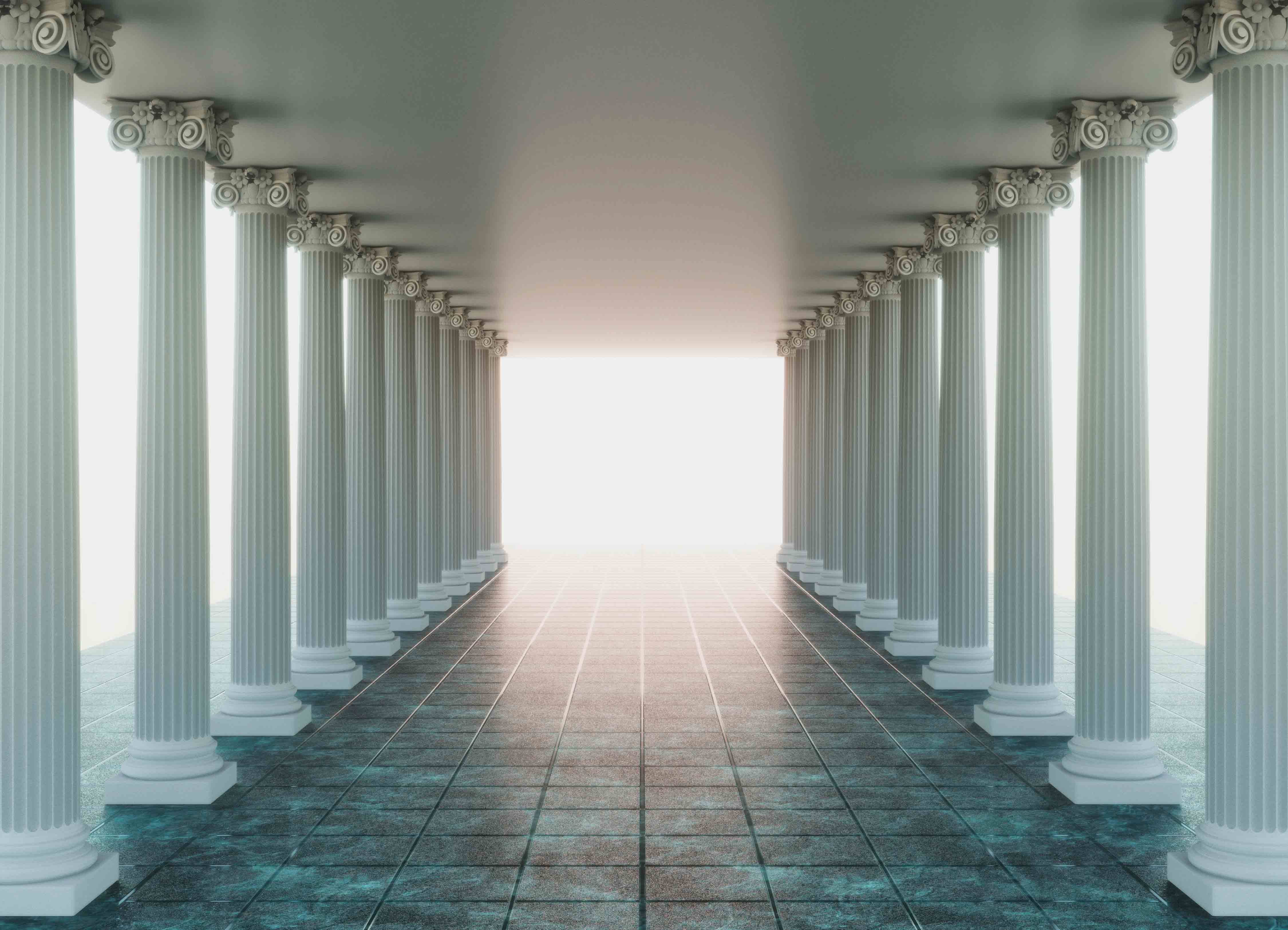 Tapeta Tunel do ráje