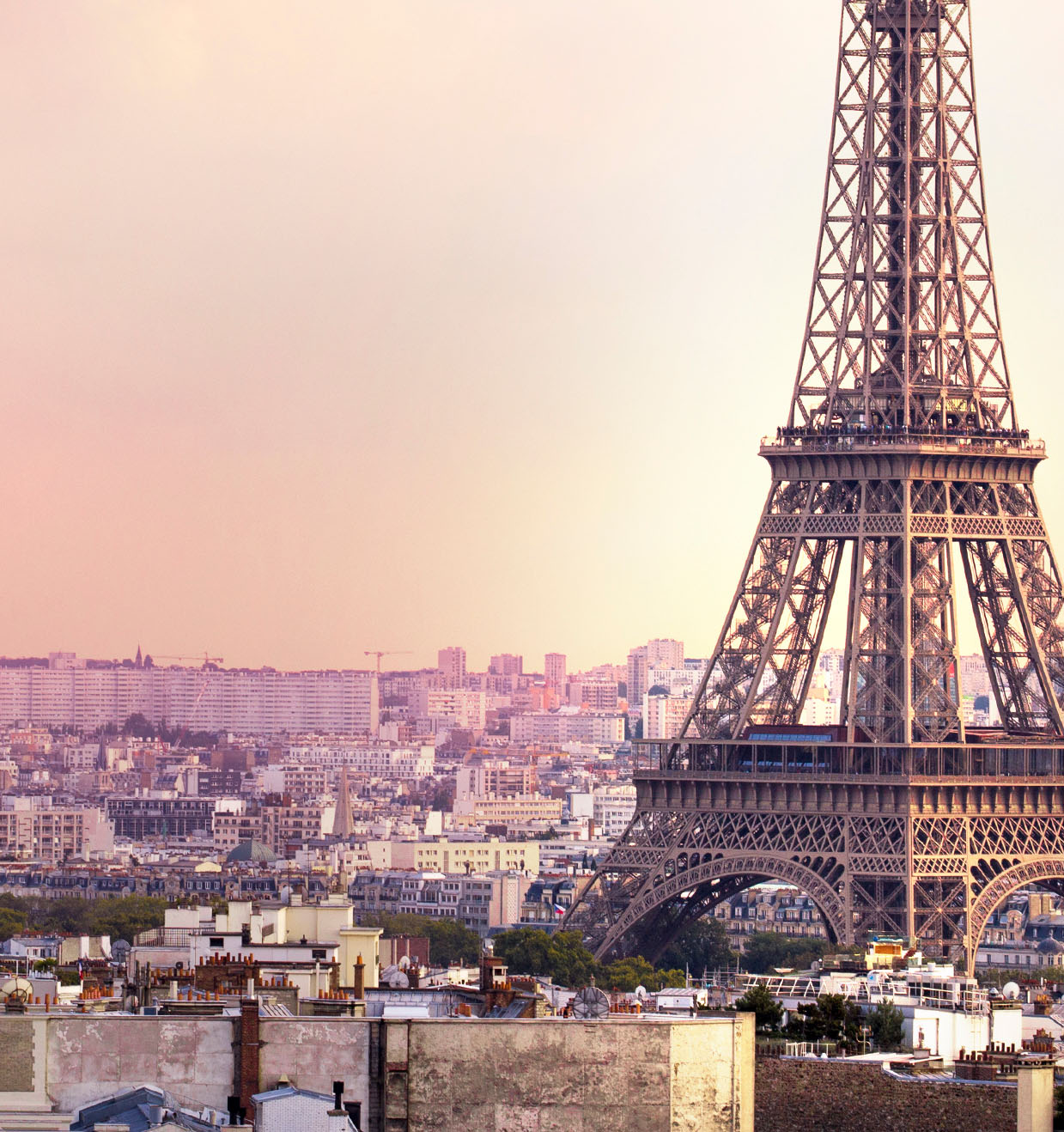 Tapeta Červánky v Paříži