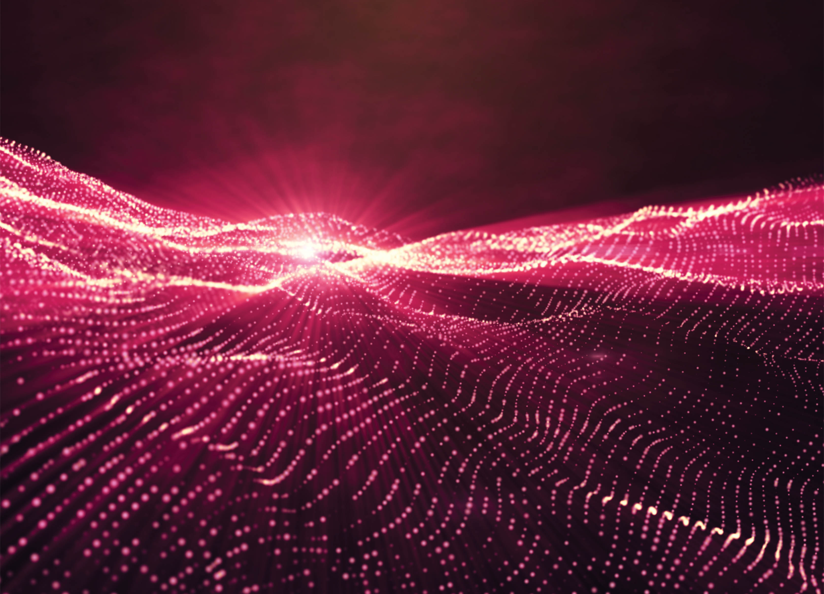 Tapeta 3D červená síť