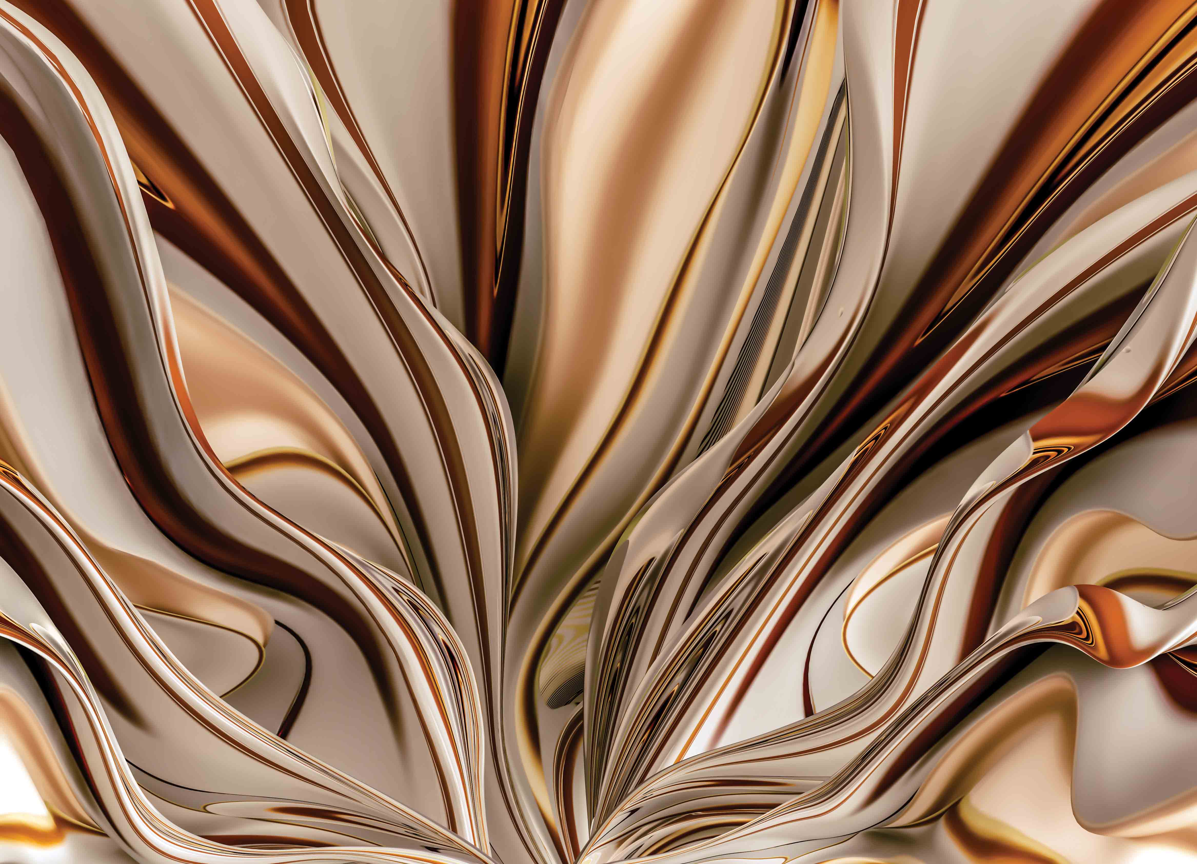 Tapeta Hedvábná abstrakce