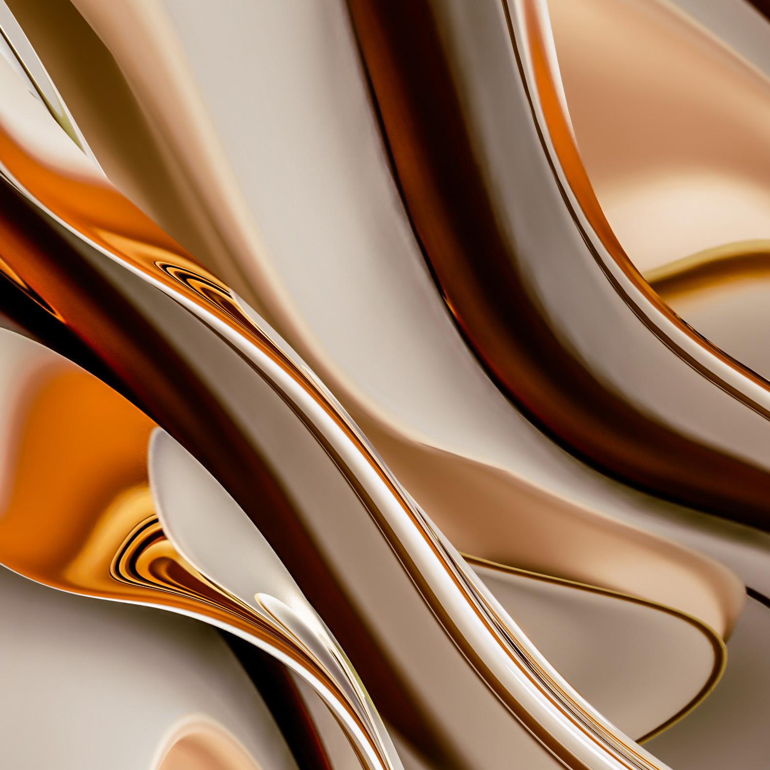 Tapeta Hedvábná abstrakce