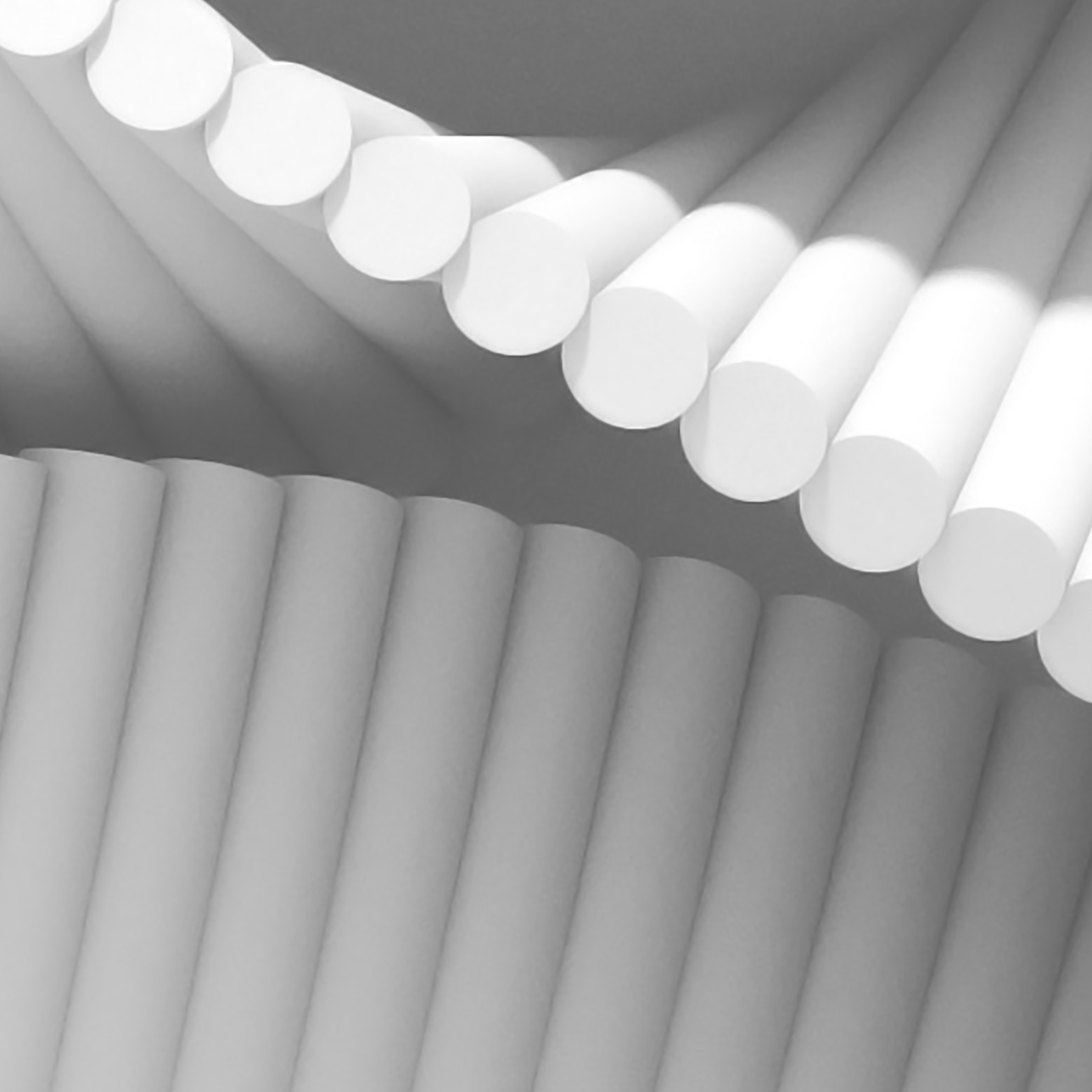 Tapeta 3D abstraktní zakřivené čáry