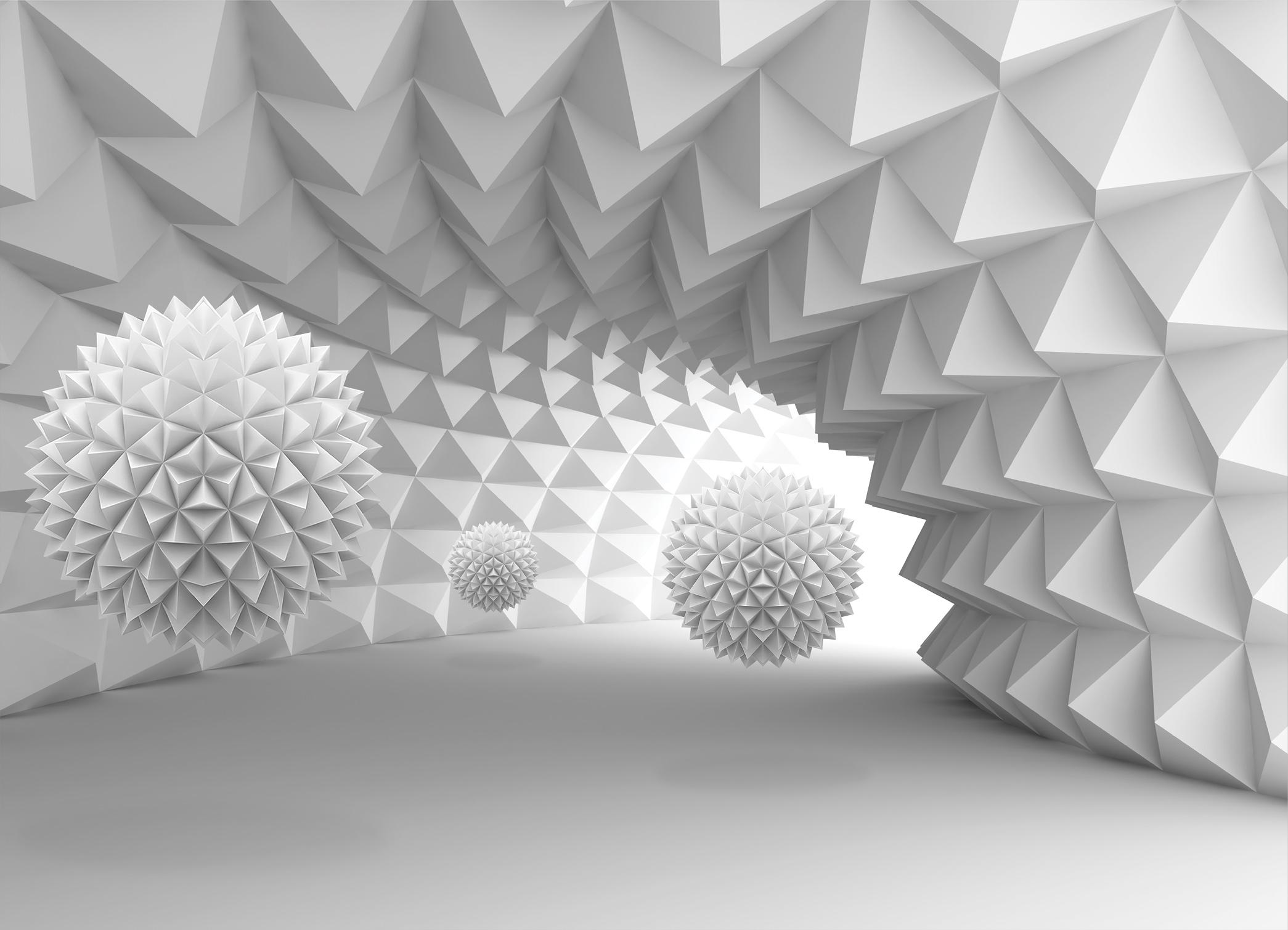 Tapeta 3D snový tunel