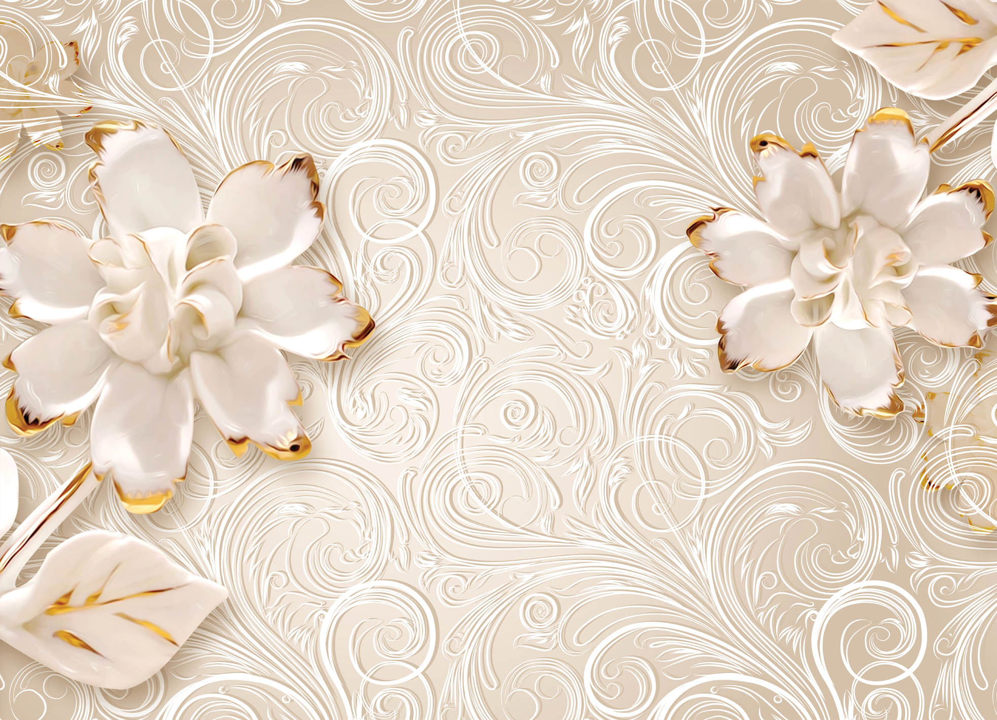 Tapeta Zlatá noblesa