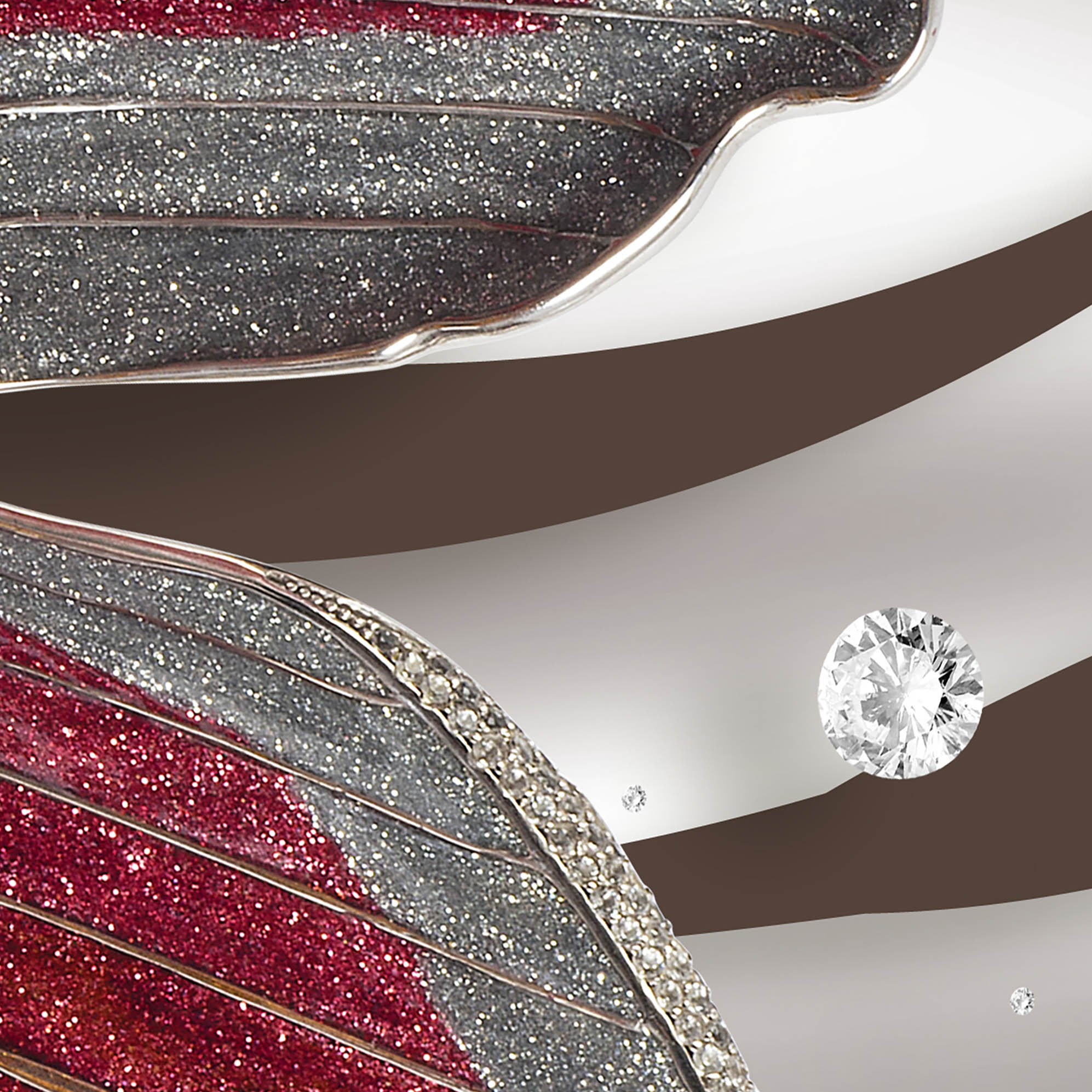 Tapeta Květy abstraktní