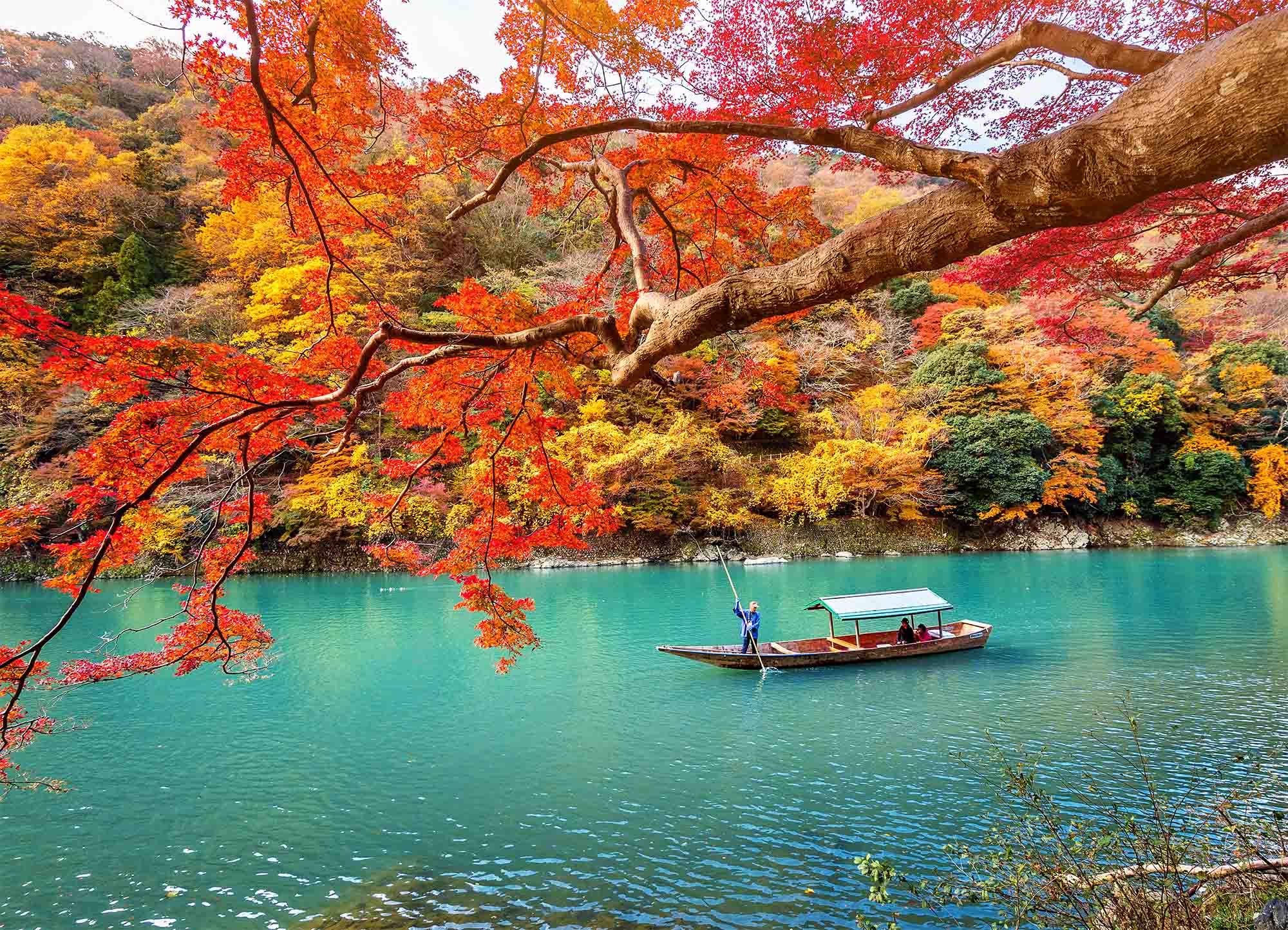 Tapeta Tyrkysová řeka