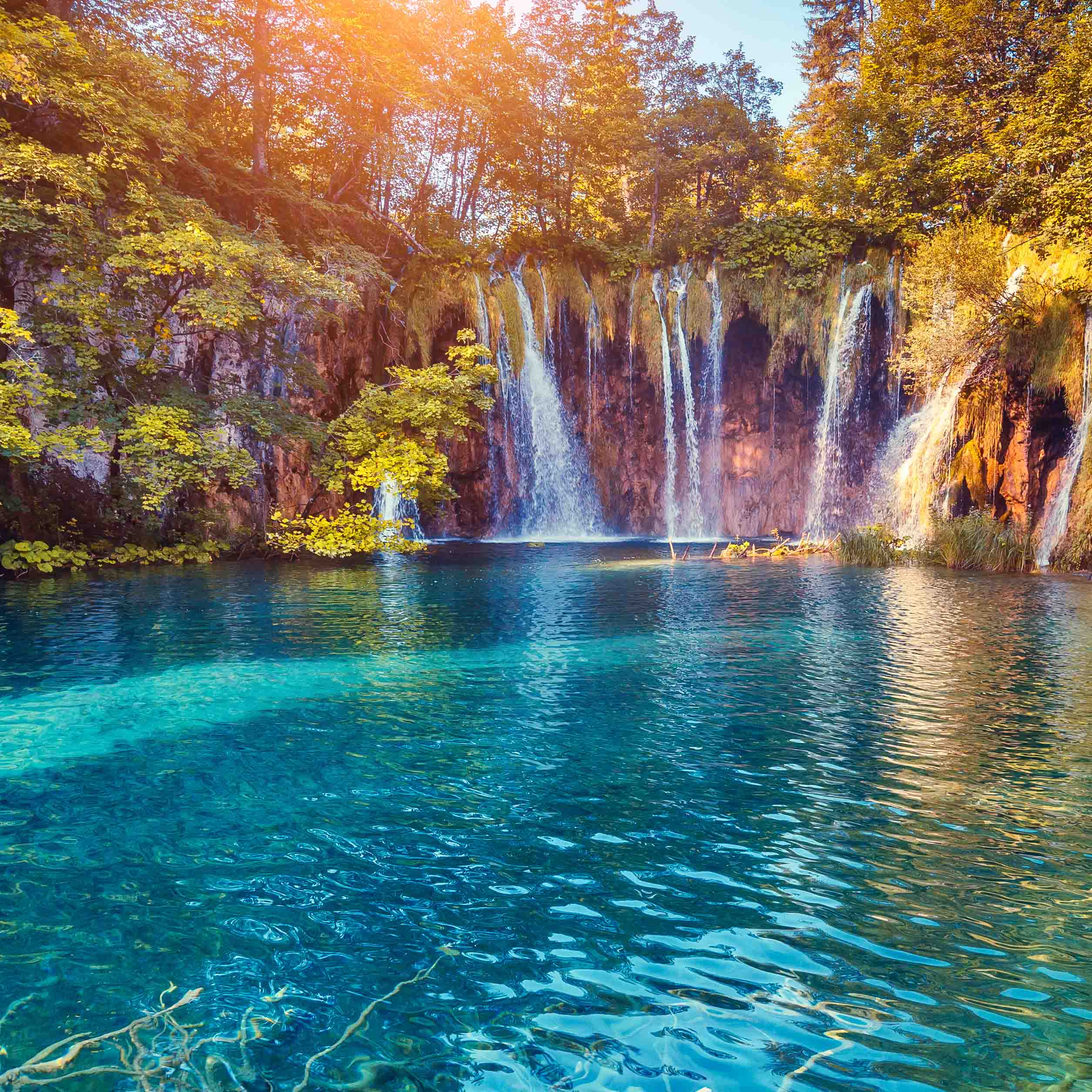 Tapeta Plitvické jezero