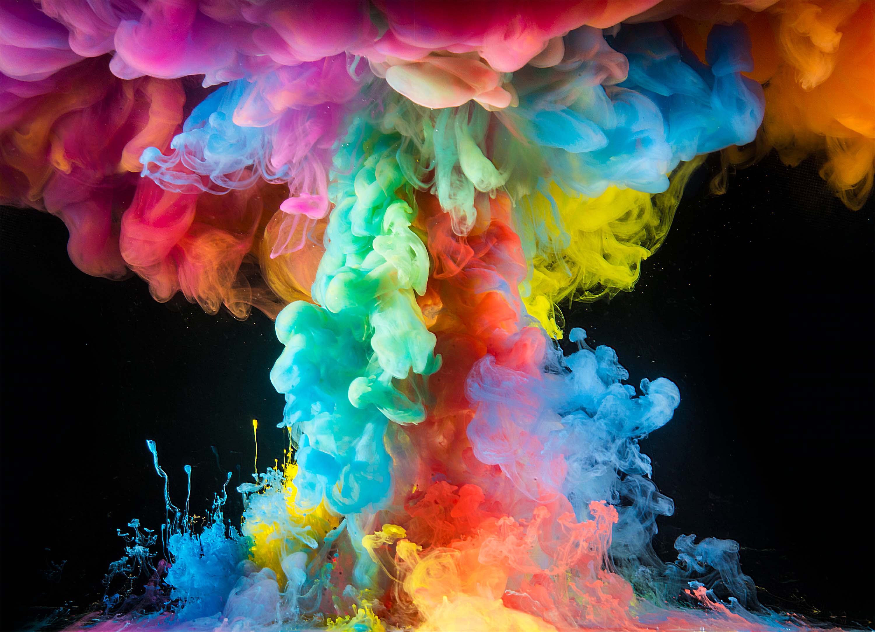 Tapeta Duhový kouř