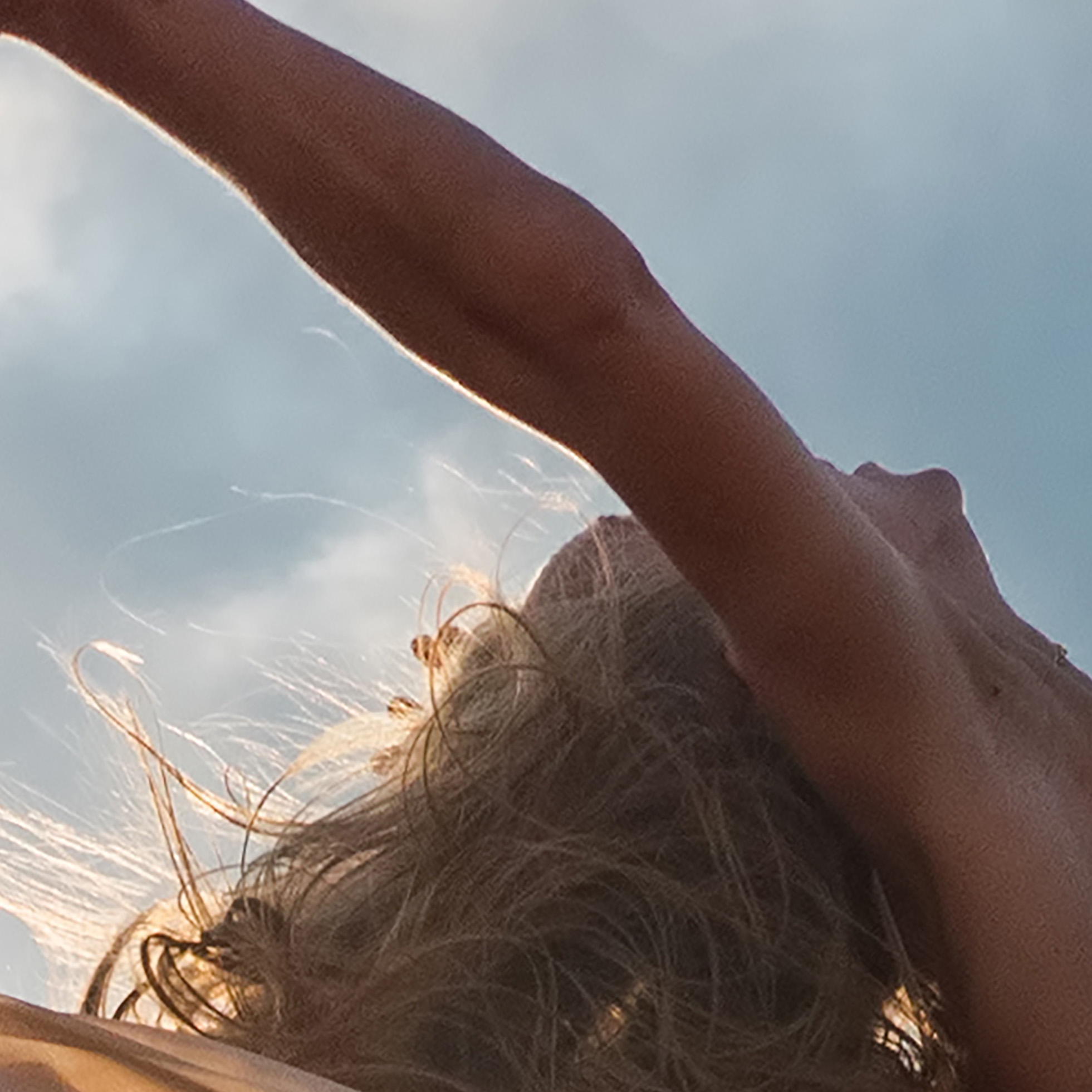 Tapeta Baletka při západu slunce