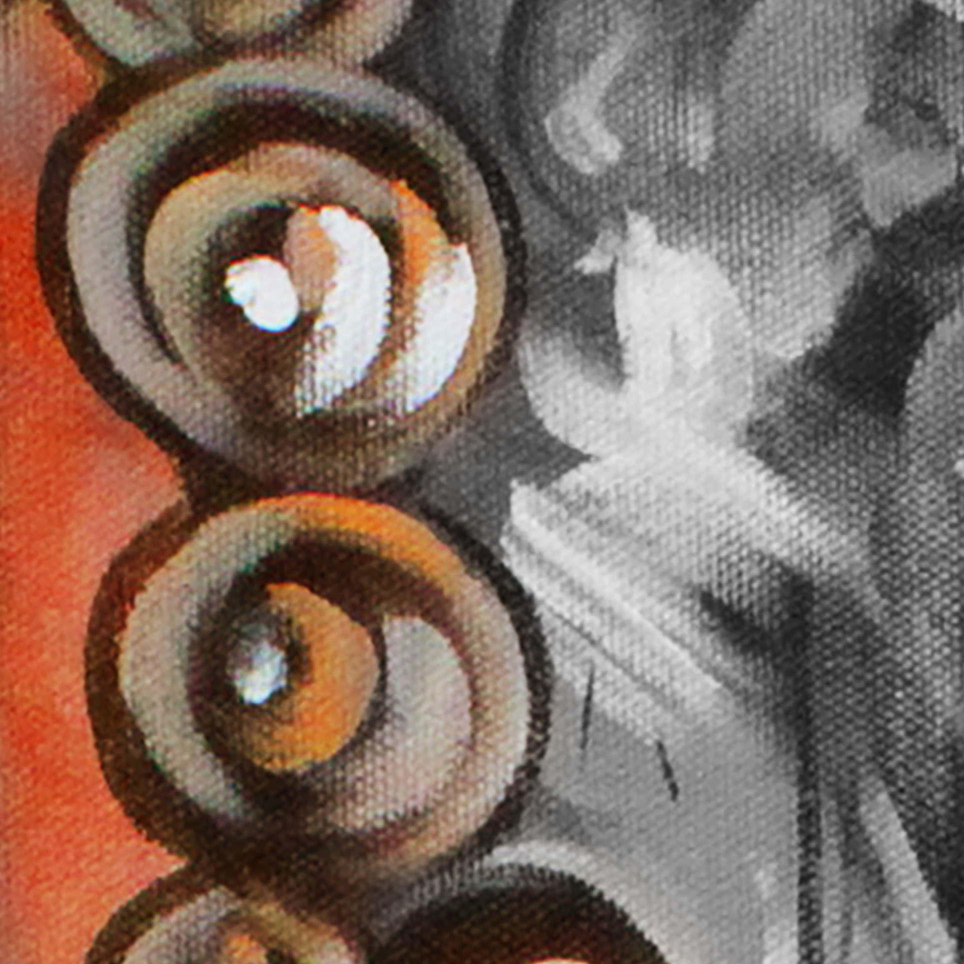 Tapeta Buddha olejomalba