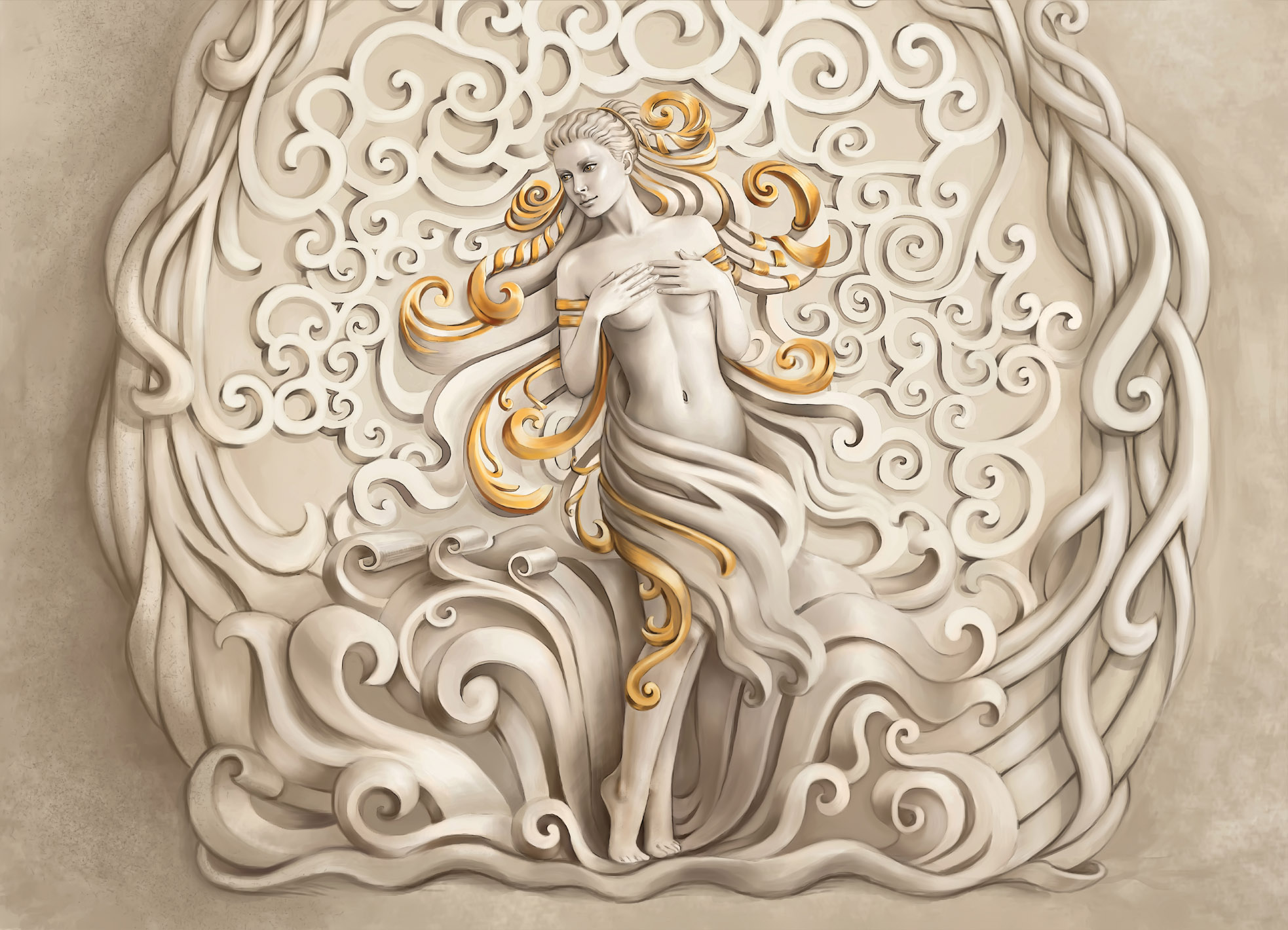 Tapeta Botticelliho zrození Venuše