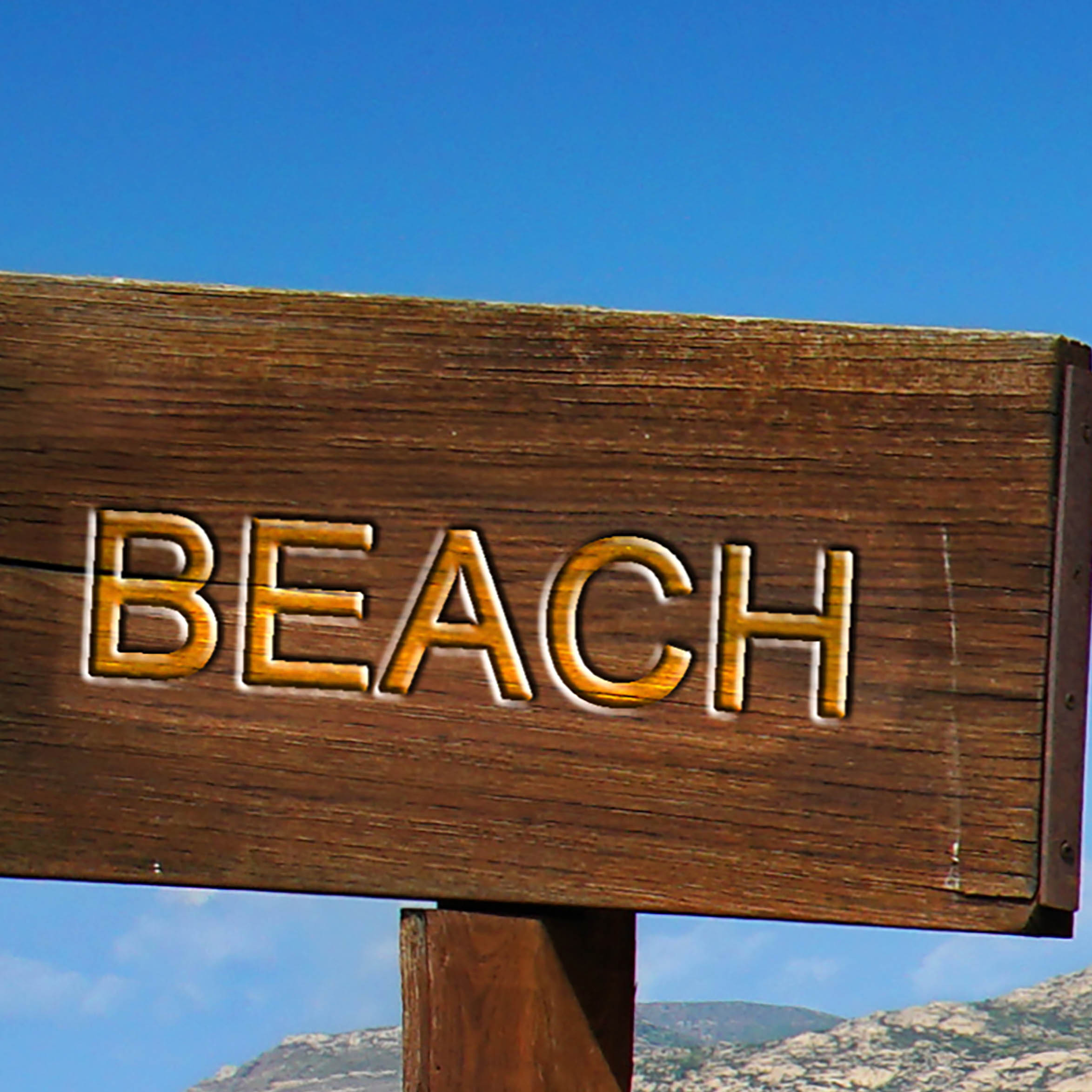 Tapeta Cesta na pláž