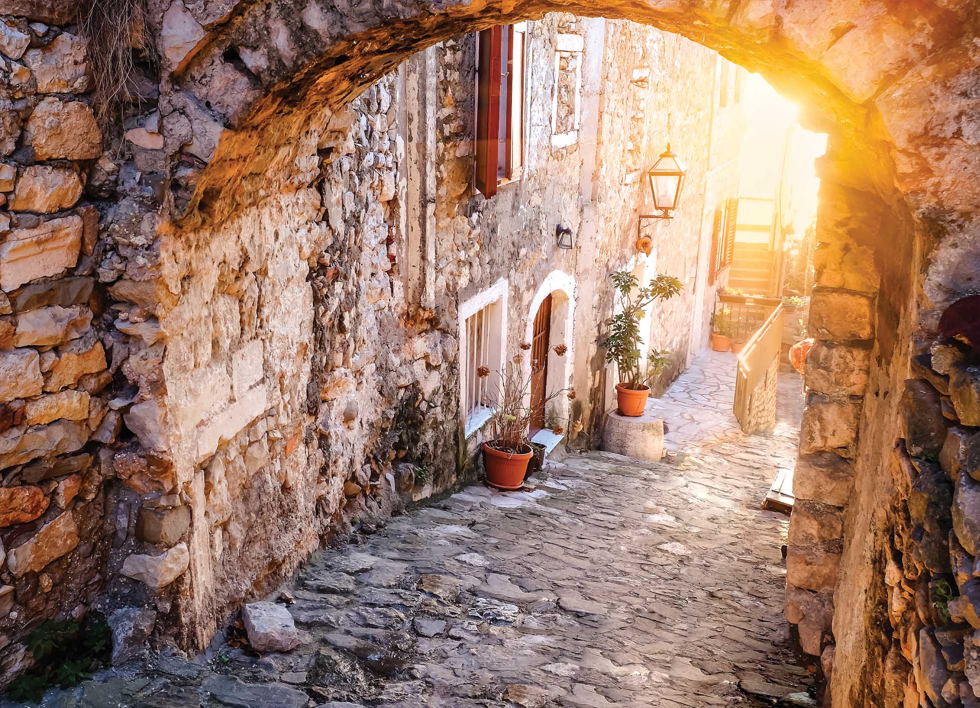 Tapeta Černá Hora ulička