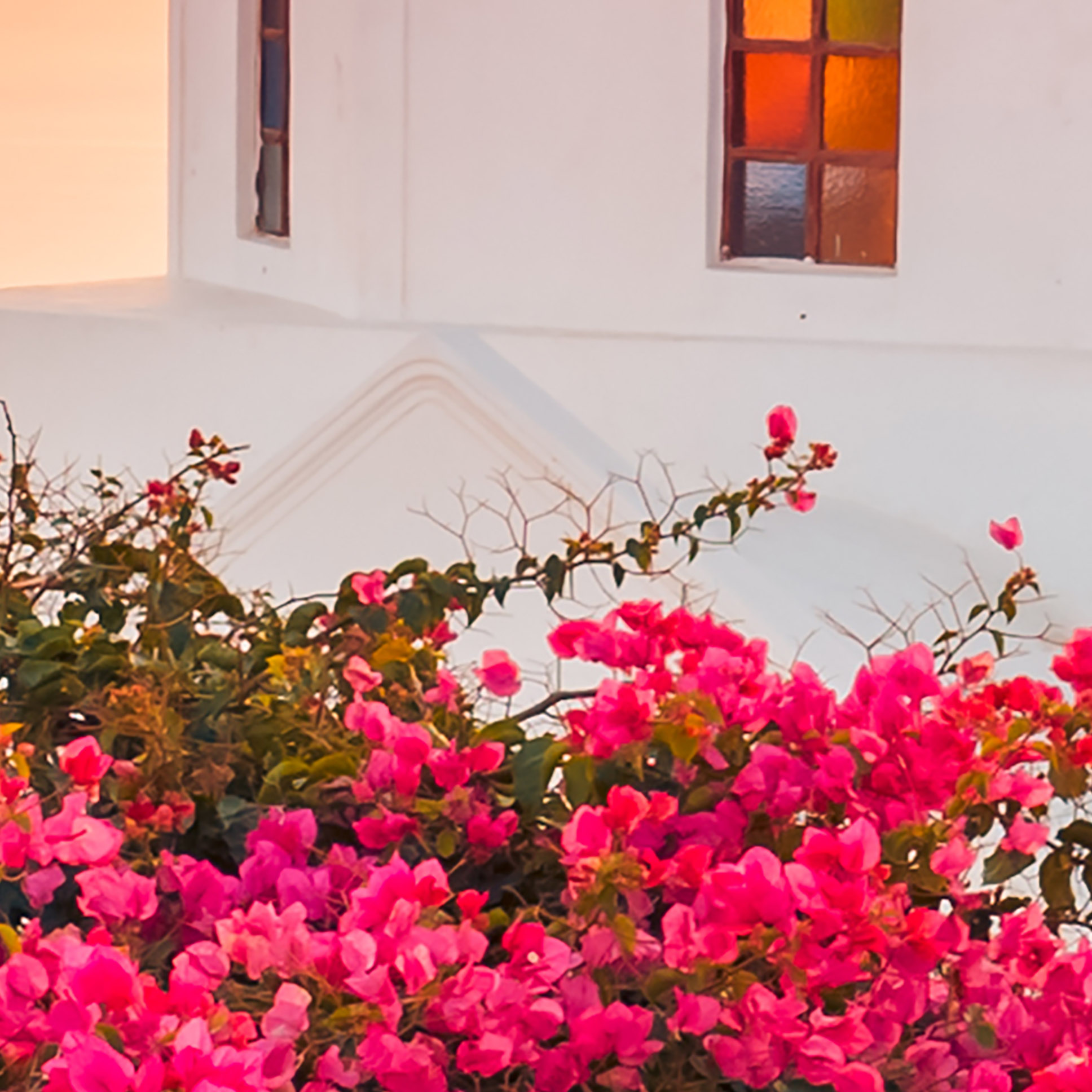 Tapeta Santorini západ slunce