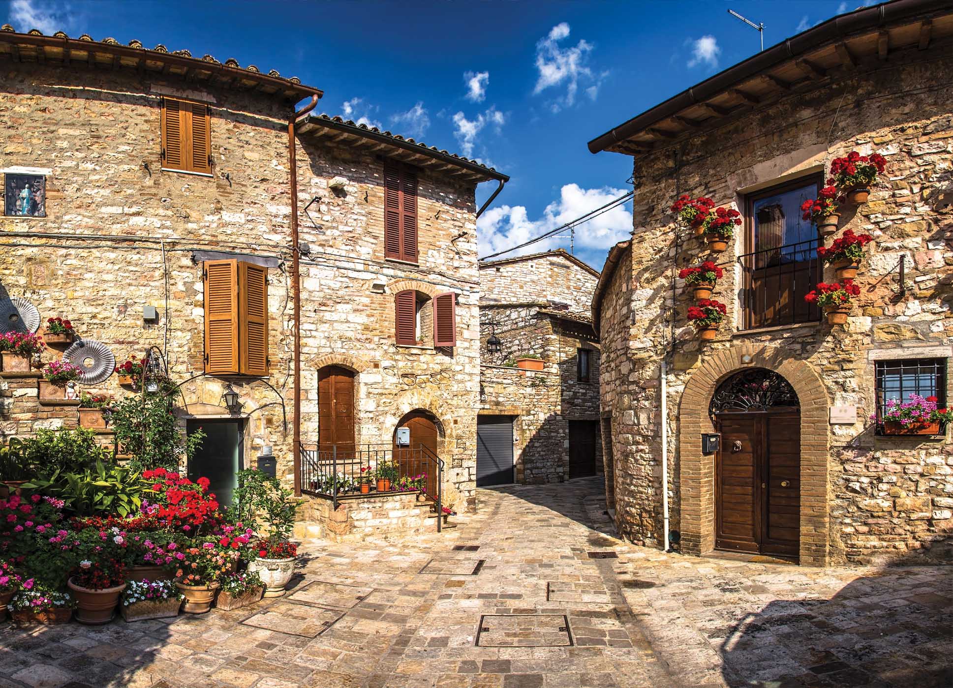 Tapeta Toskánsko ulička