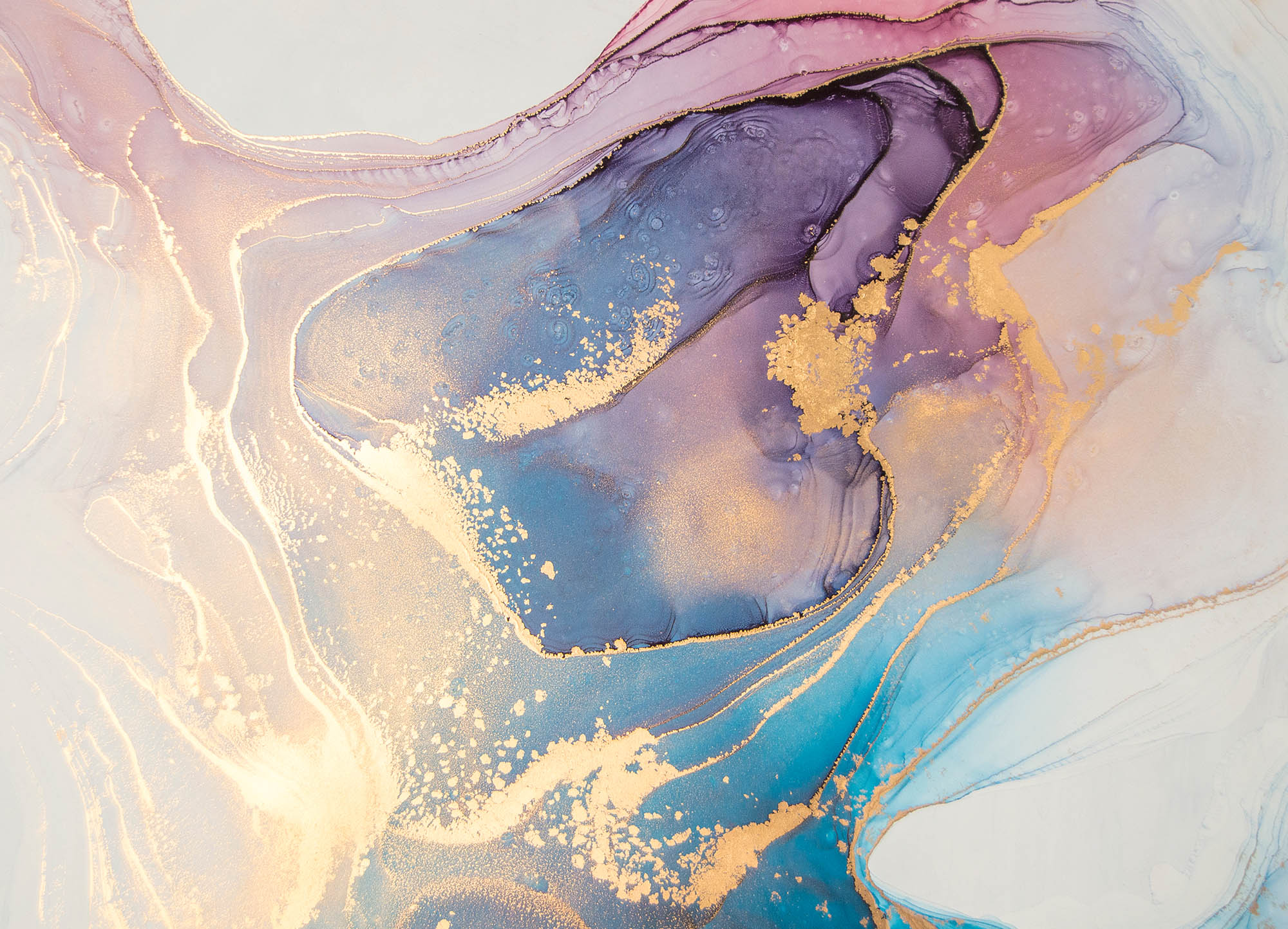 Tapeta Barevná pryskyřice