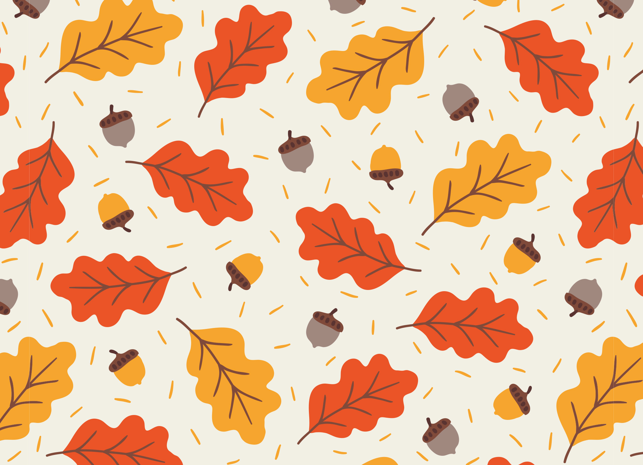 Tapeta podzimní listí