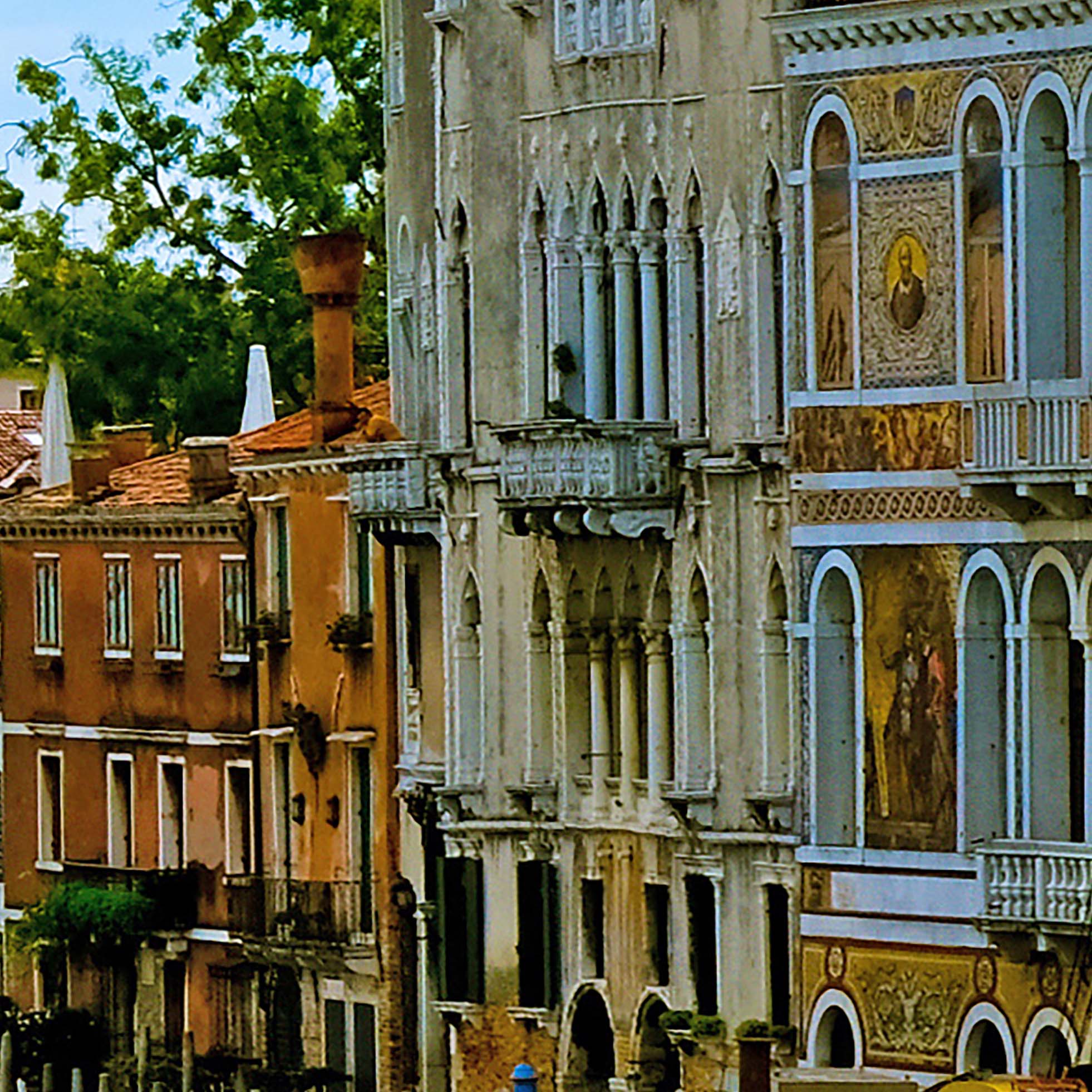 Tapeta Canal Grande a bazilika Santa Maria