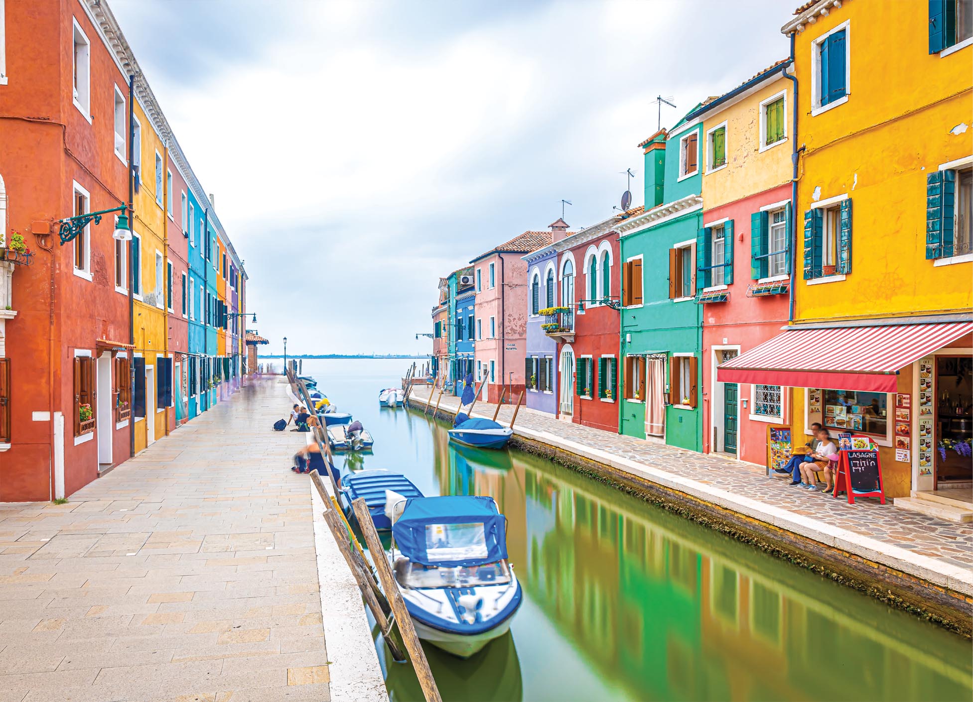 Tapeta Lodě v Benátkách