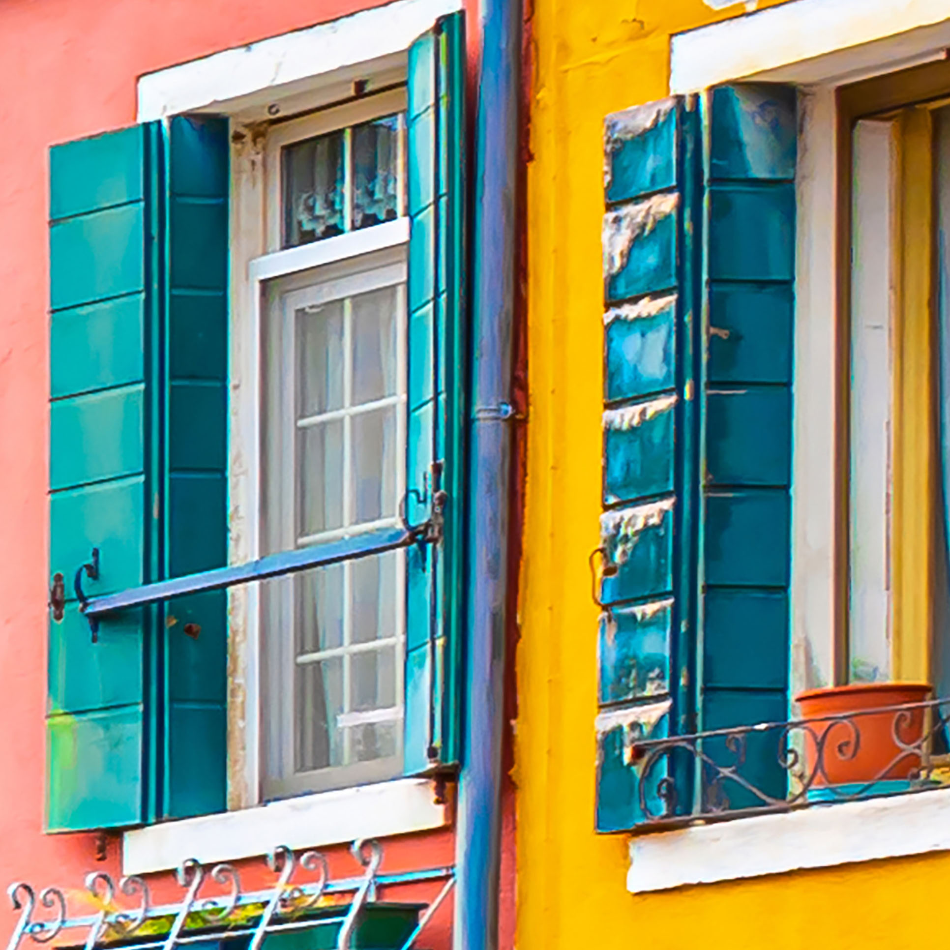 Tapeta Lodě v Benátkách