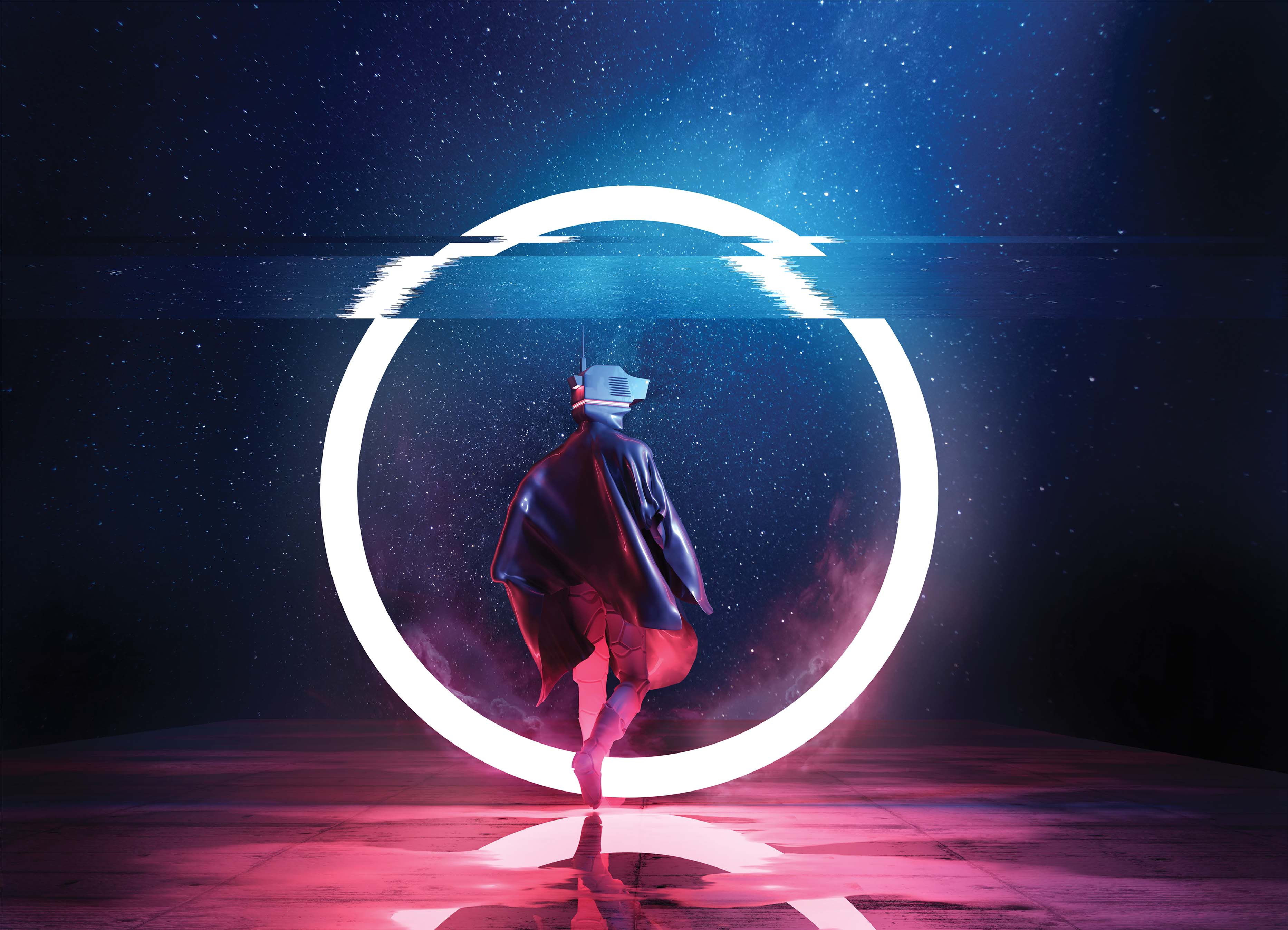 Tapeta Průnik vesmírem