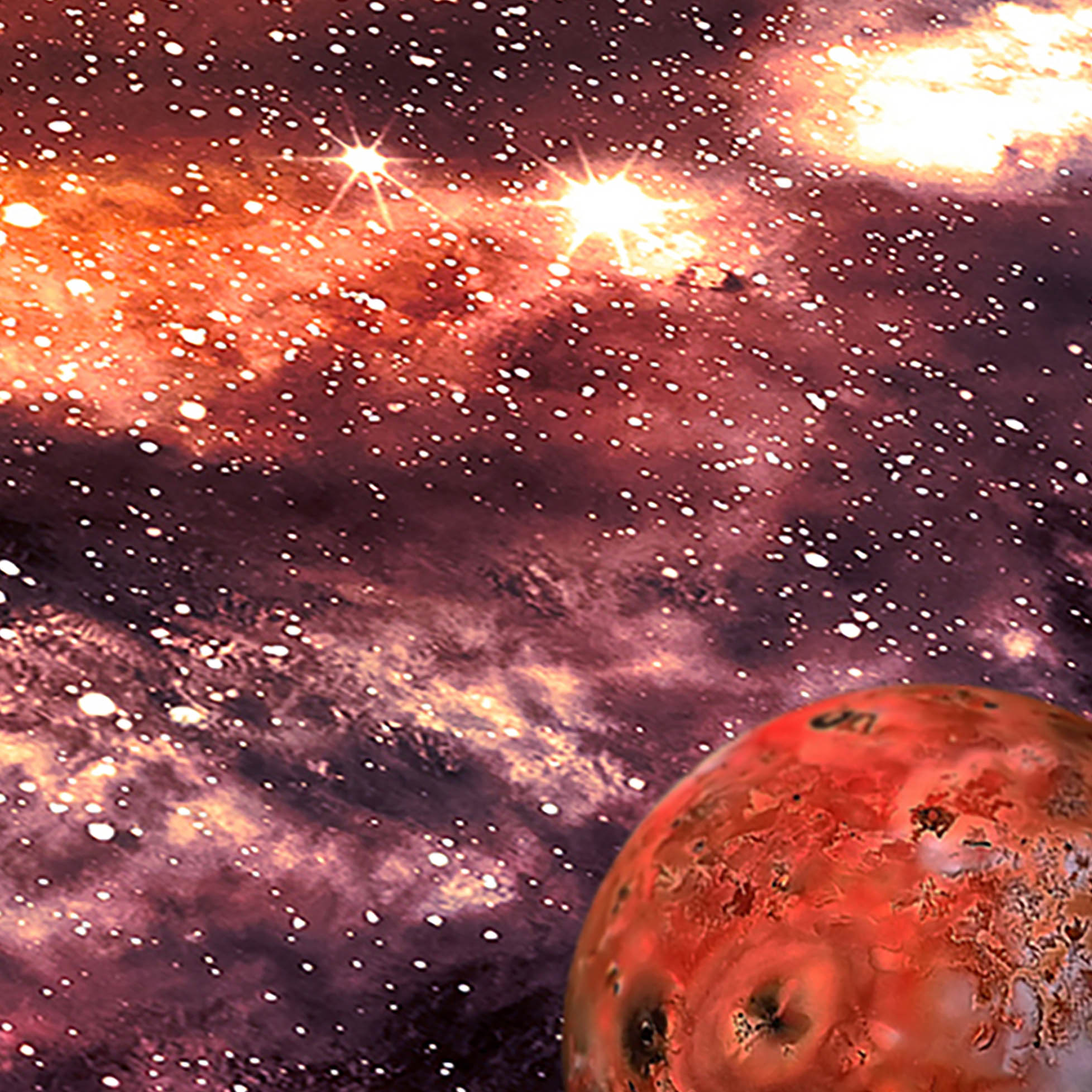 Tapeta Zářivá galaxie