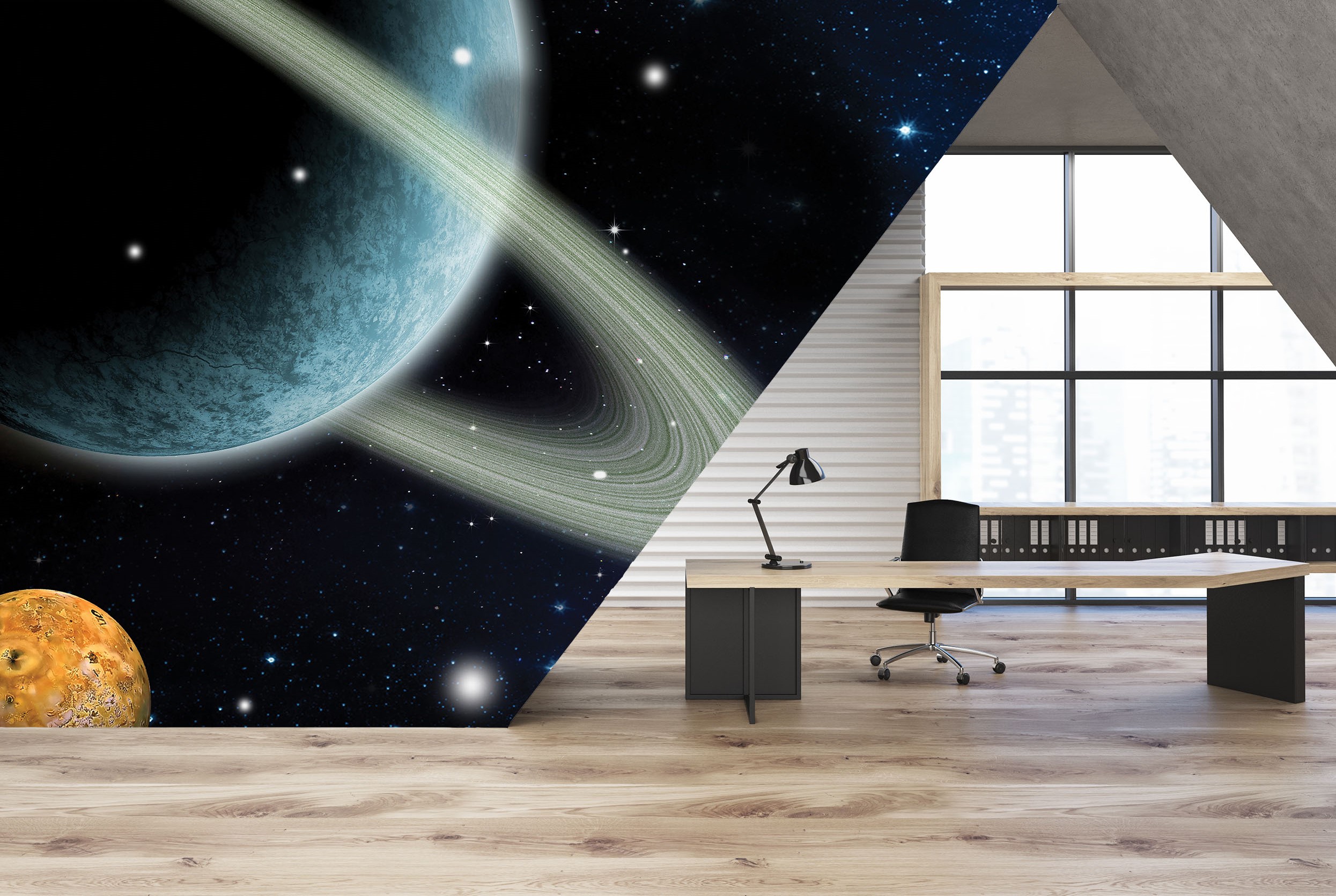 Tapeta Planeta s prstencem