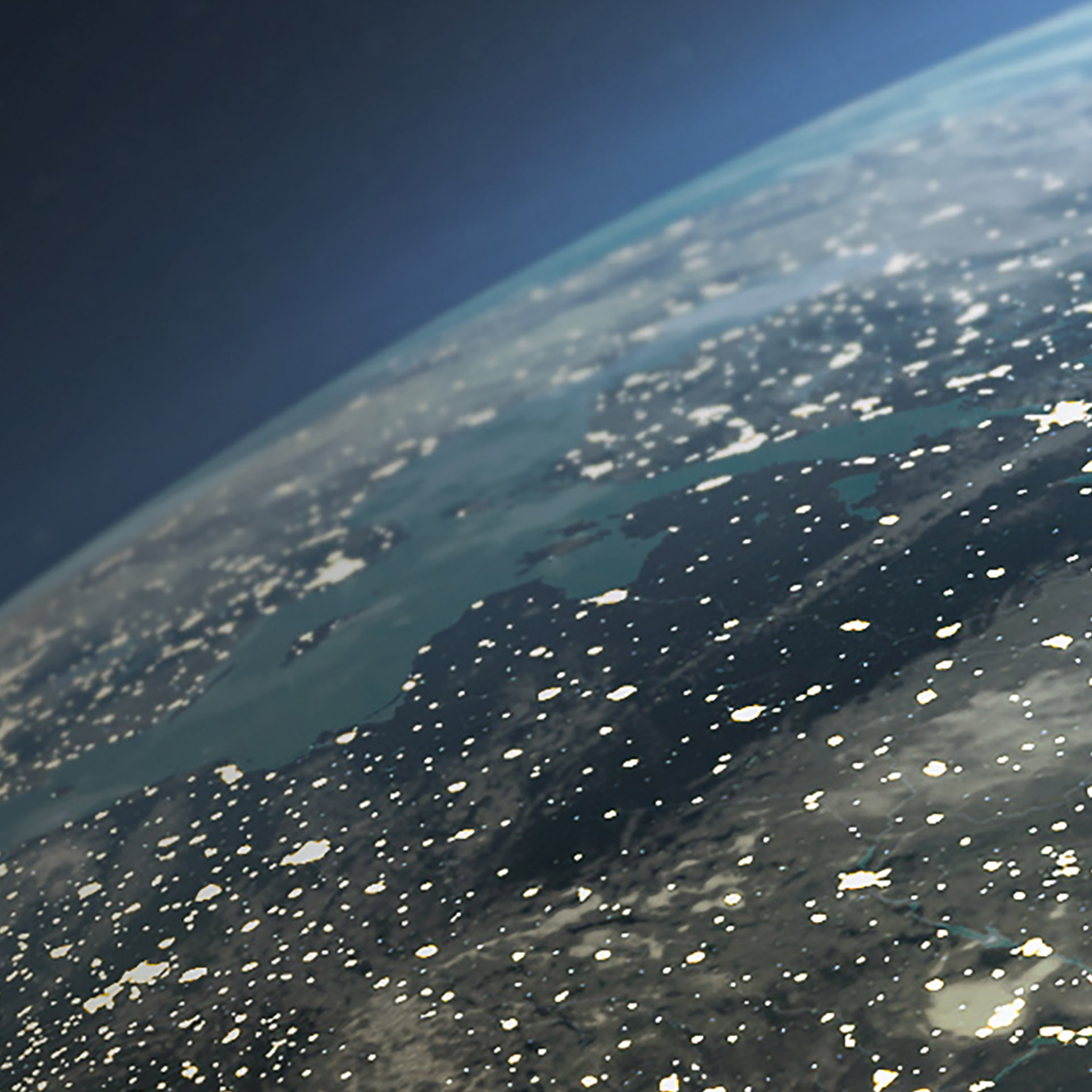 Tapeta Země polokoule