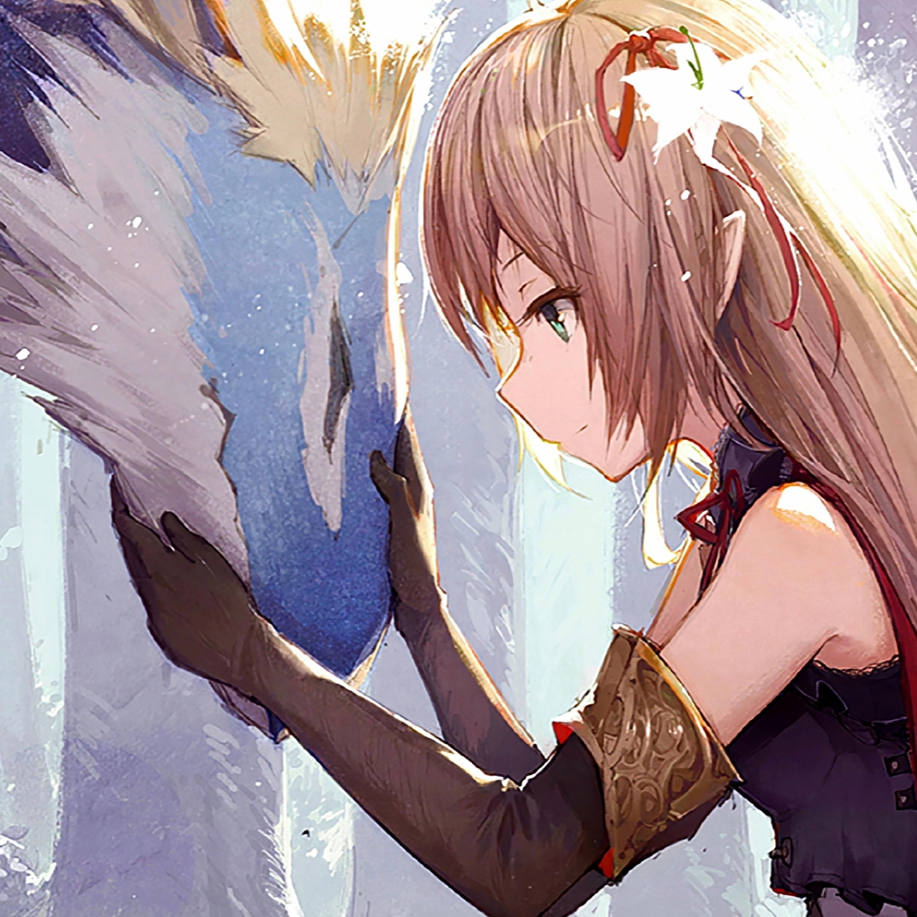 Anime tapeta Dívka s příšerkami