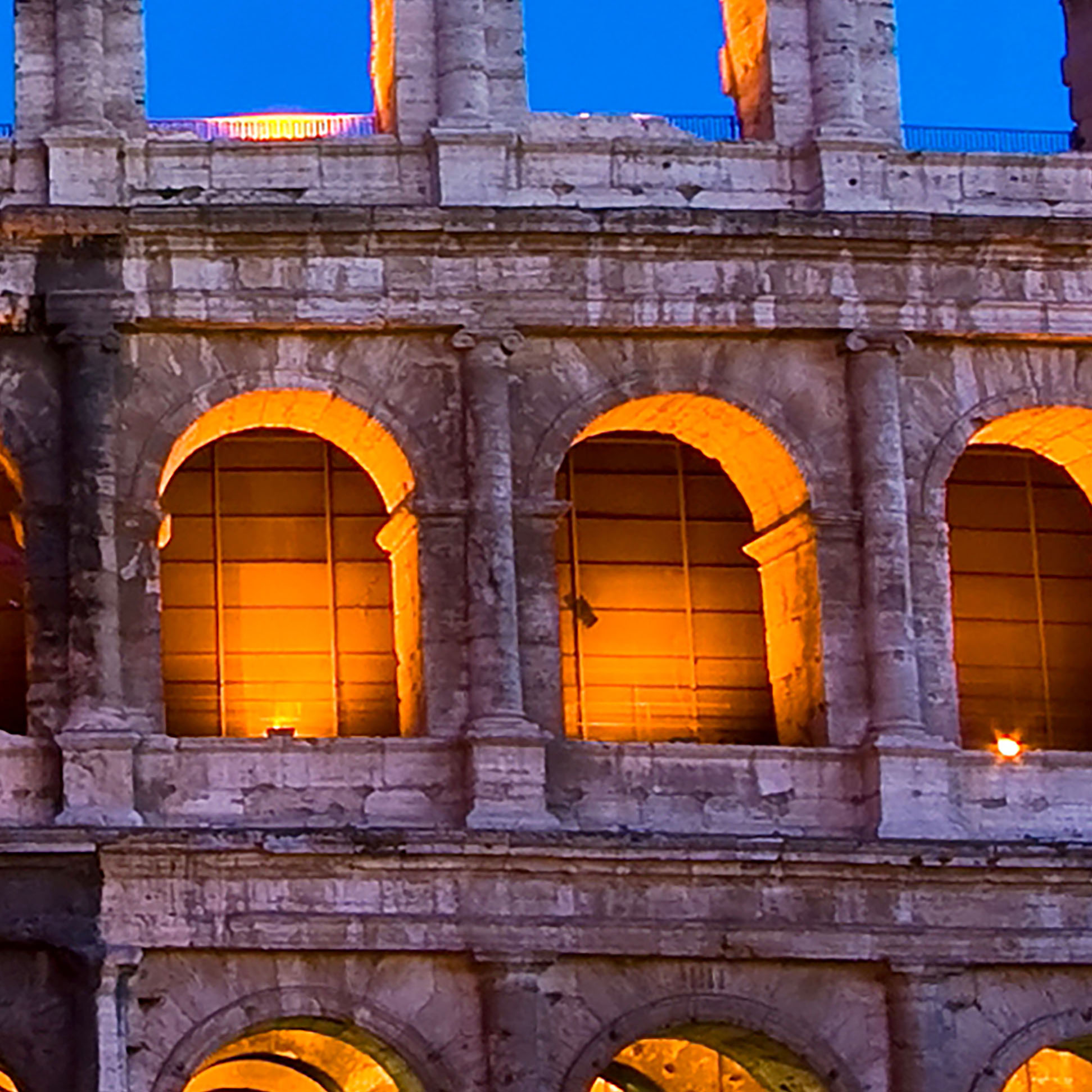 Tapeta Koloseum v noci