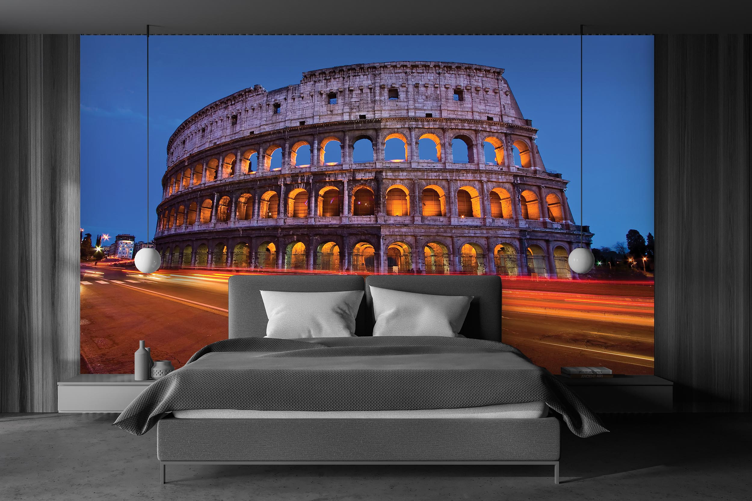 Tapeta Koloseum v noci