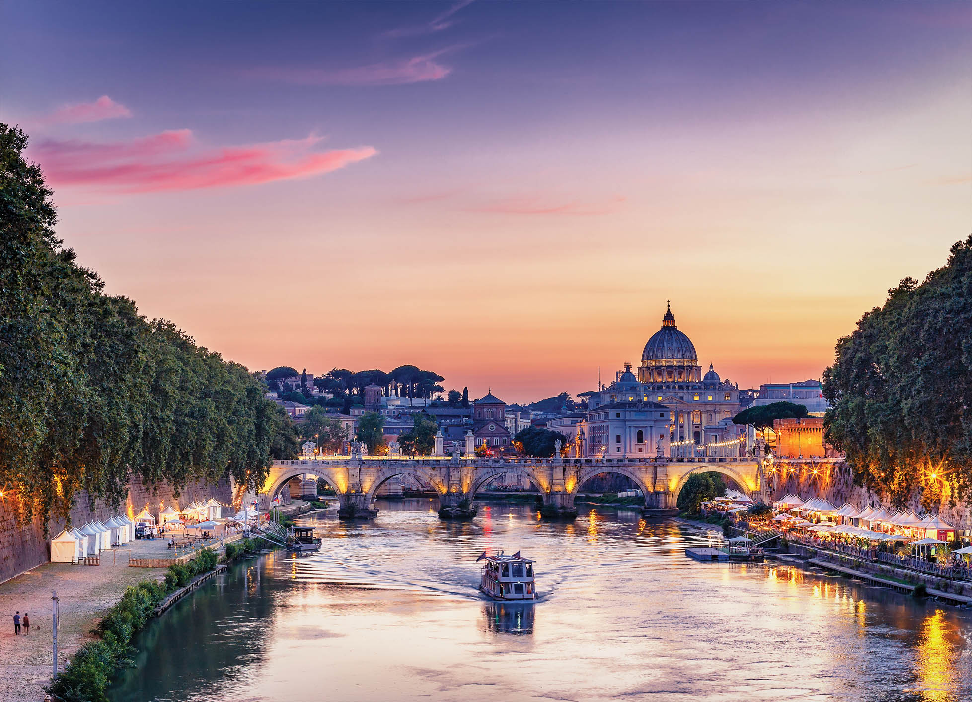 Tapeta Pohled na Řím