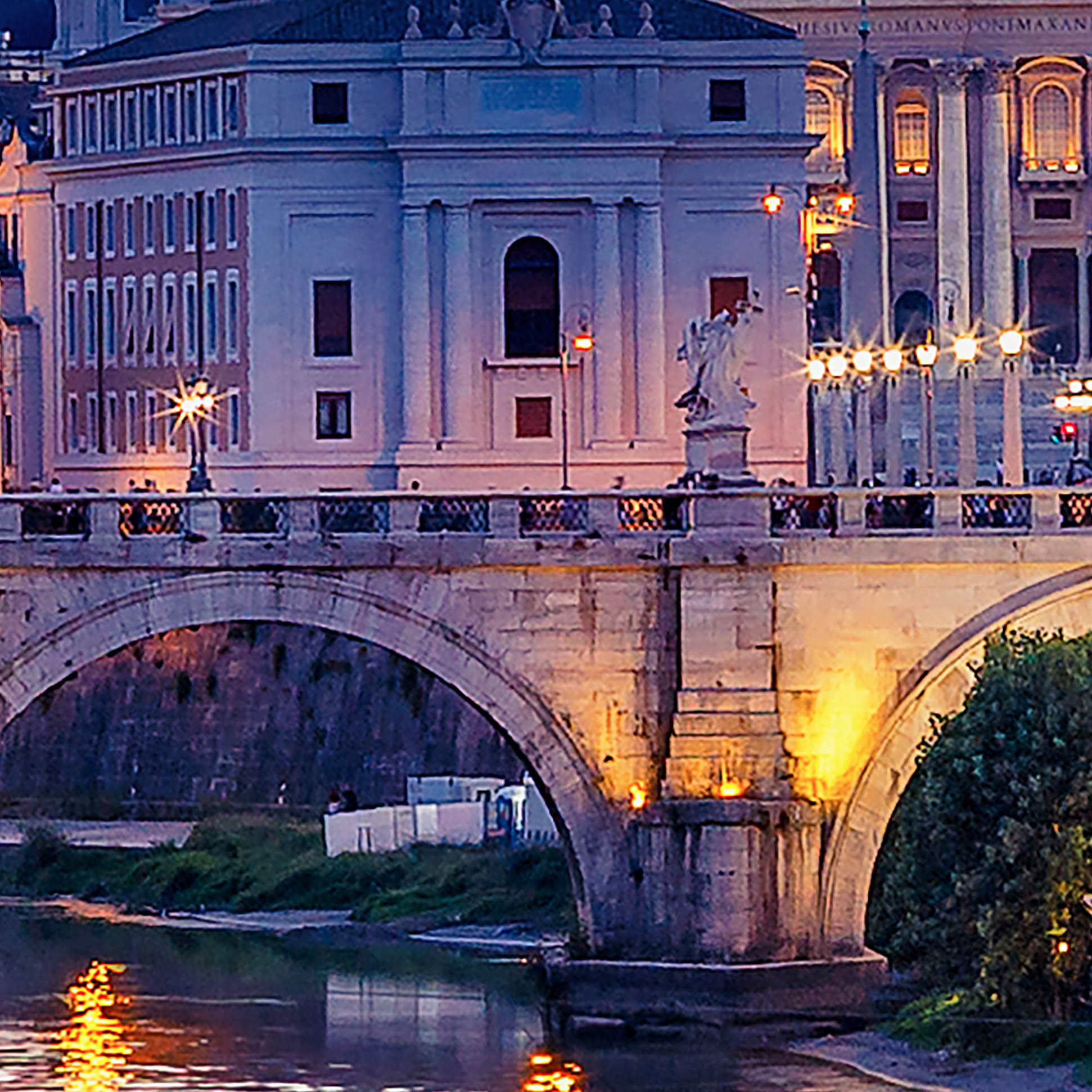 Tapeta Pohled na Řím