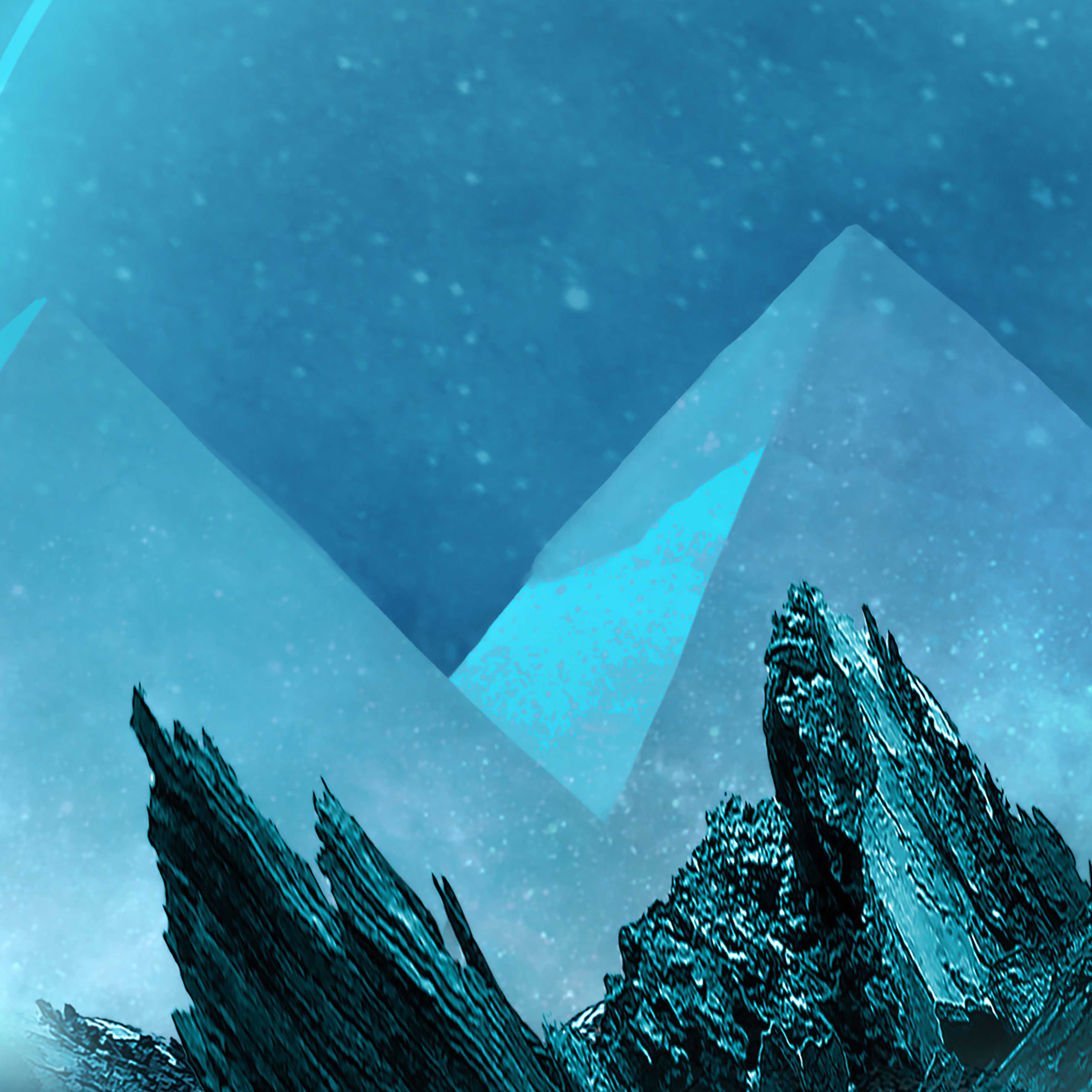 Tapeta Měsíční pyramidy