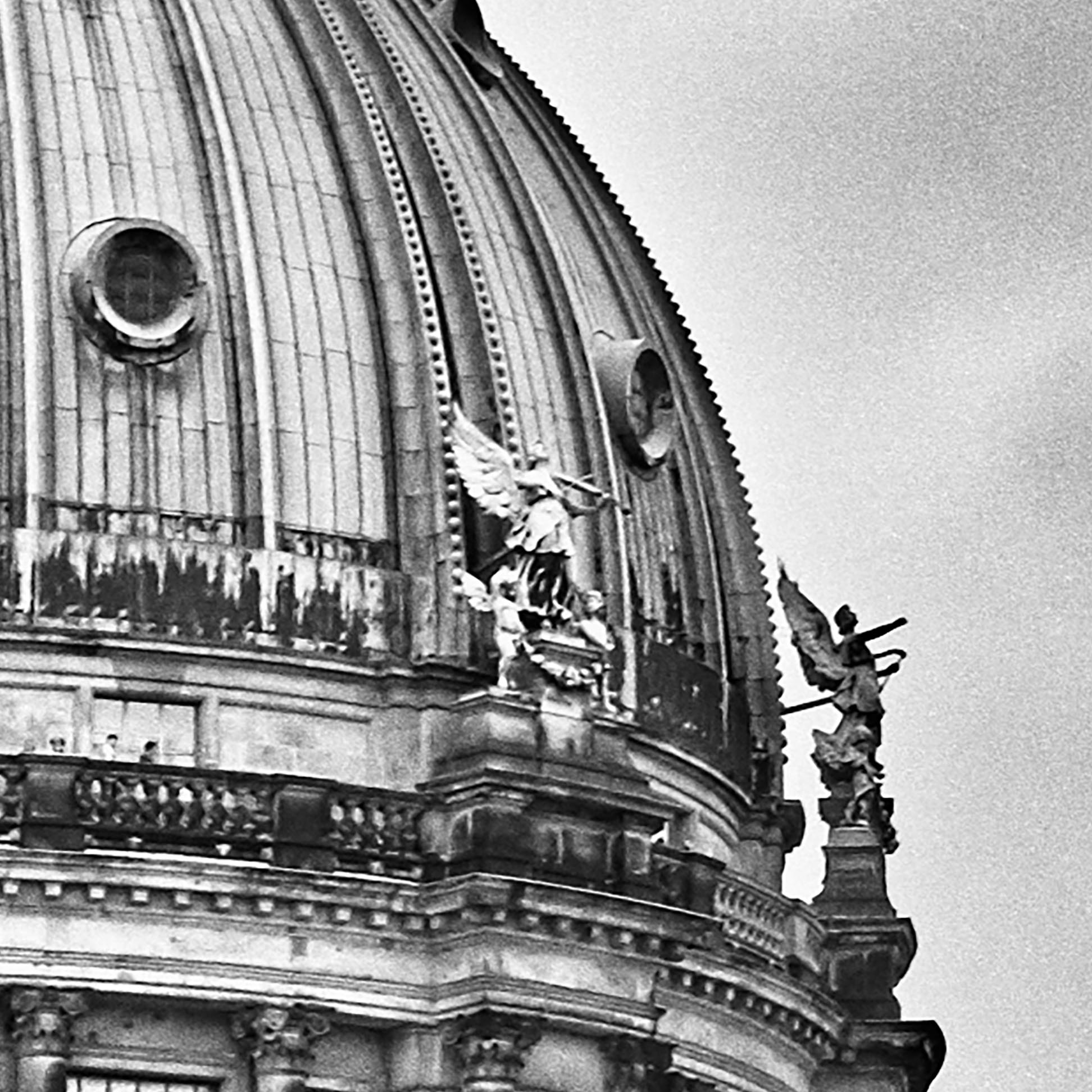 Tapeta Berlín černobílý