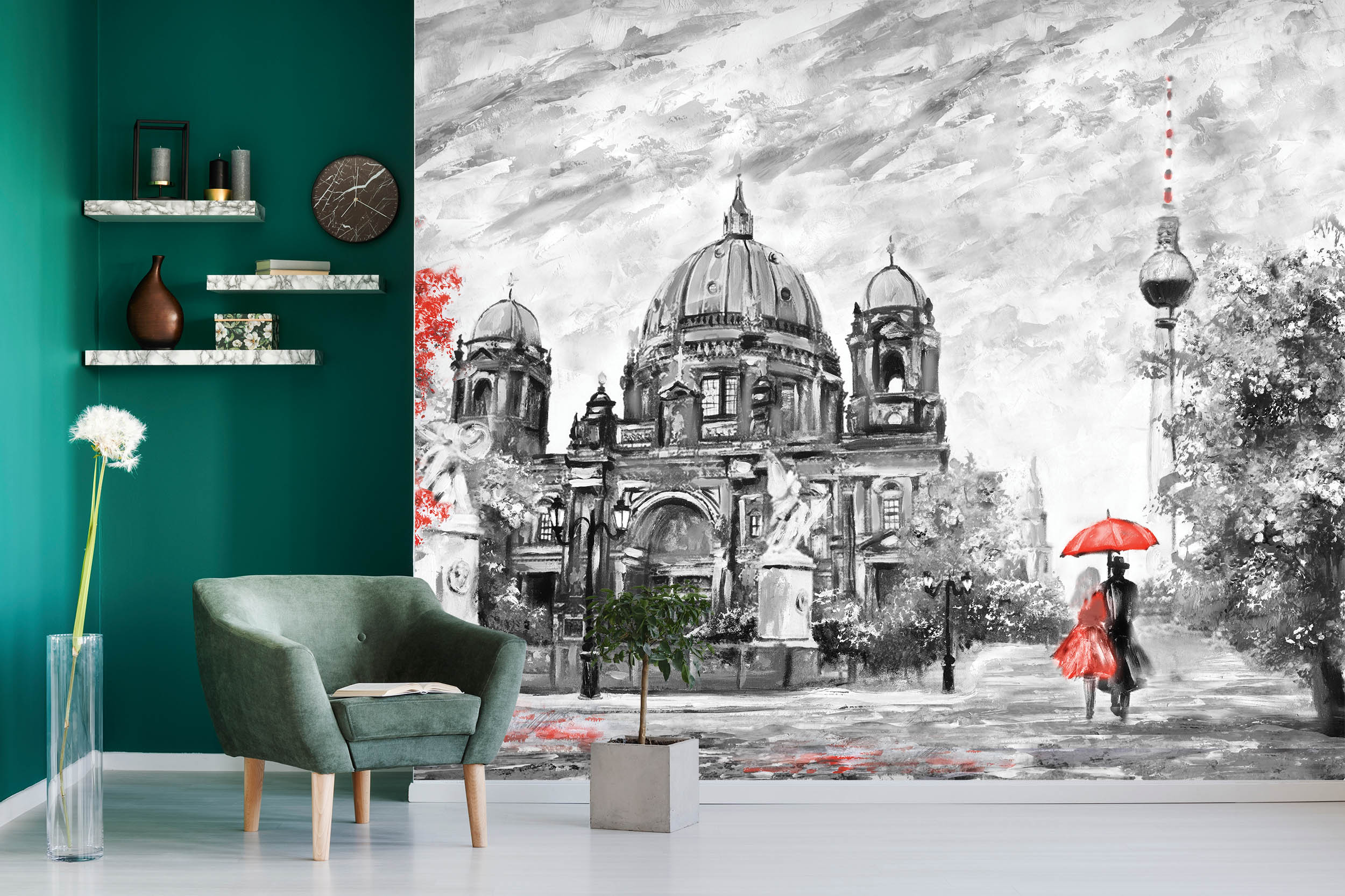 Tapeta Berlín malba
