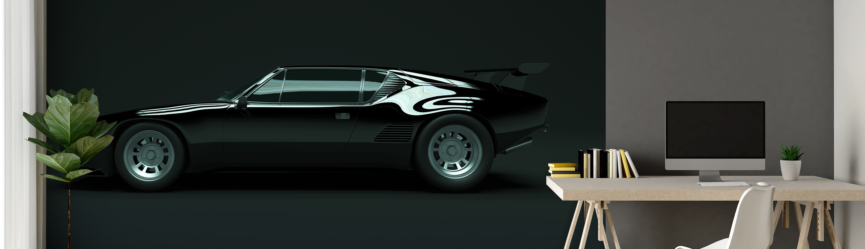 Tapeta 3D sportovní auto 1970 léta