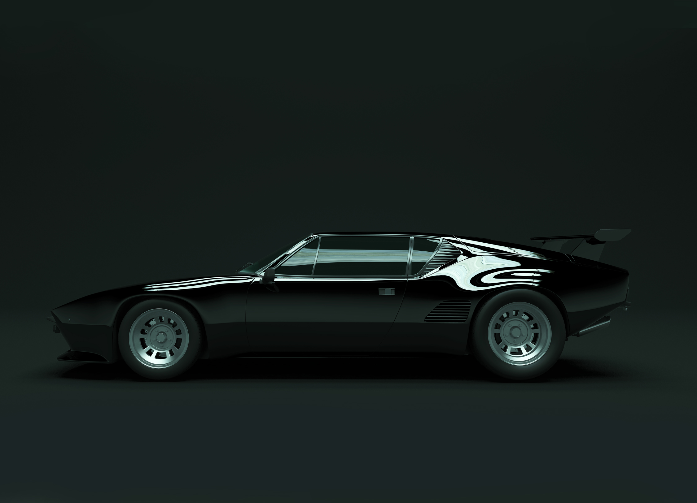 Tapeta 3D sportovní auto 1970 léta